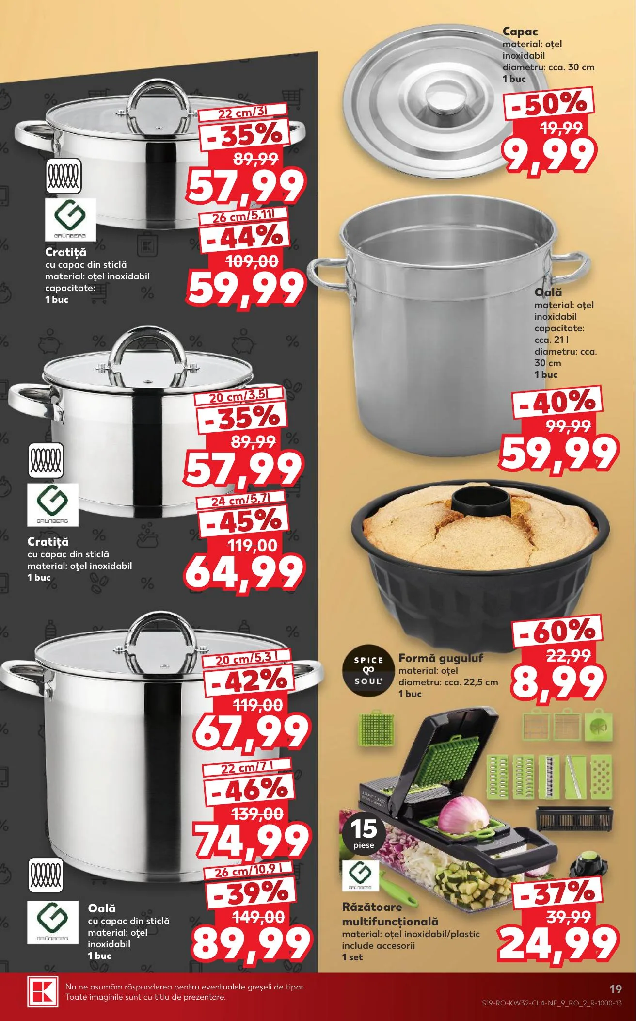 Kaufland akciós újság Románia Nonfood 08.05–08.11 – 19. oldal