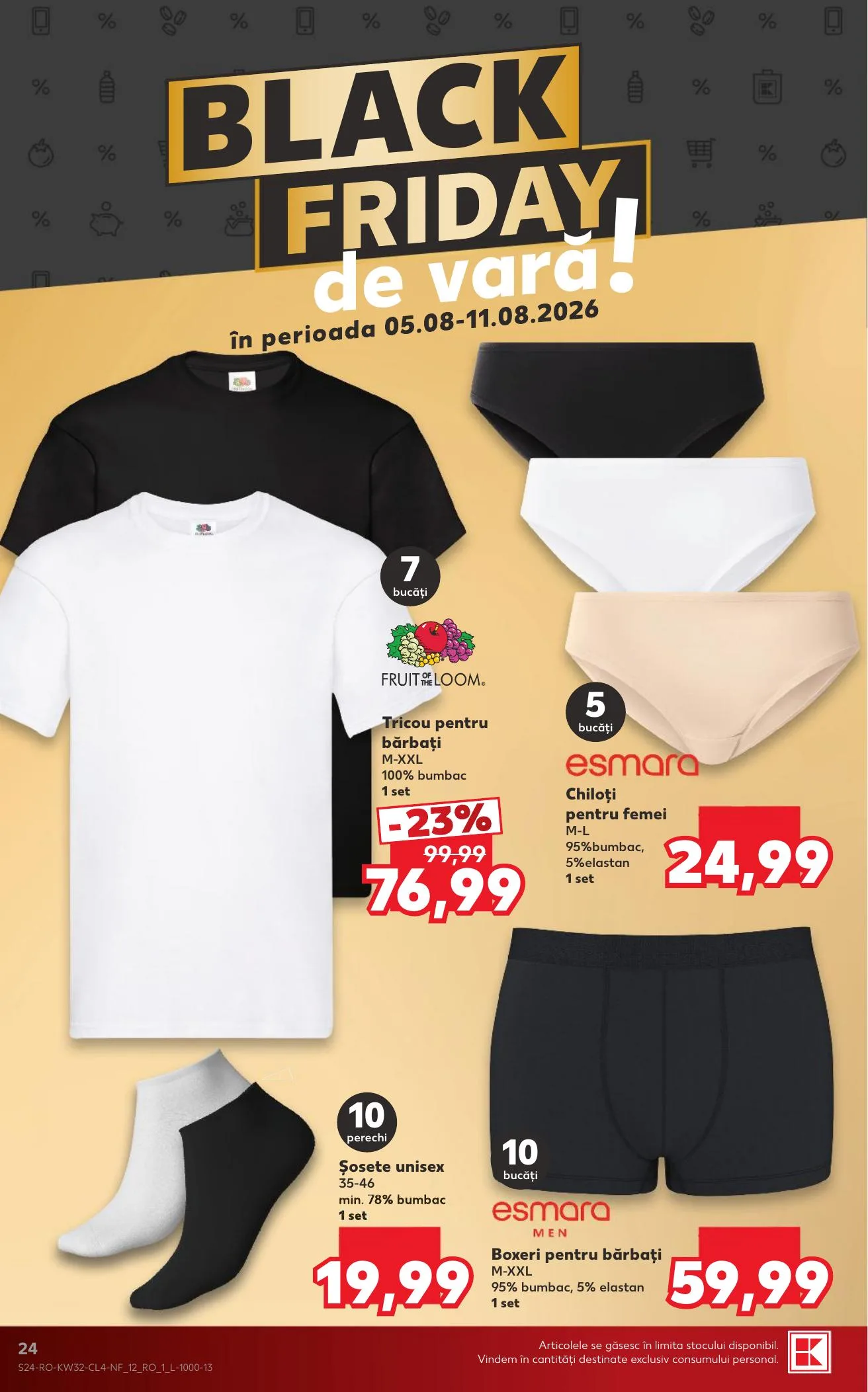 Kaufland akciós újság Románia Nonfood 08.05–08.11 – 24. oldal