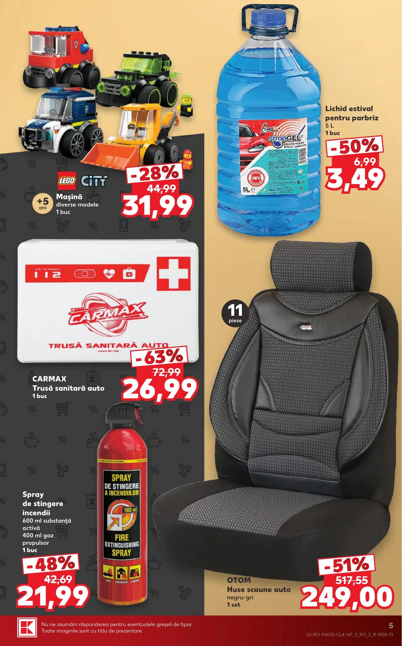 Kaufland akciós újság Románia Nonfood 08.05–08.11 – 5. oldal