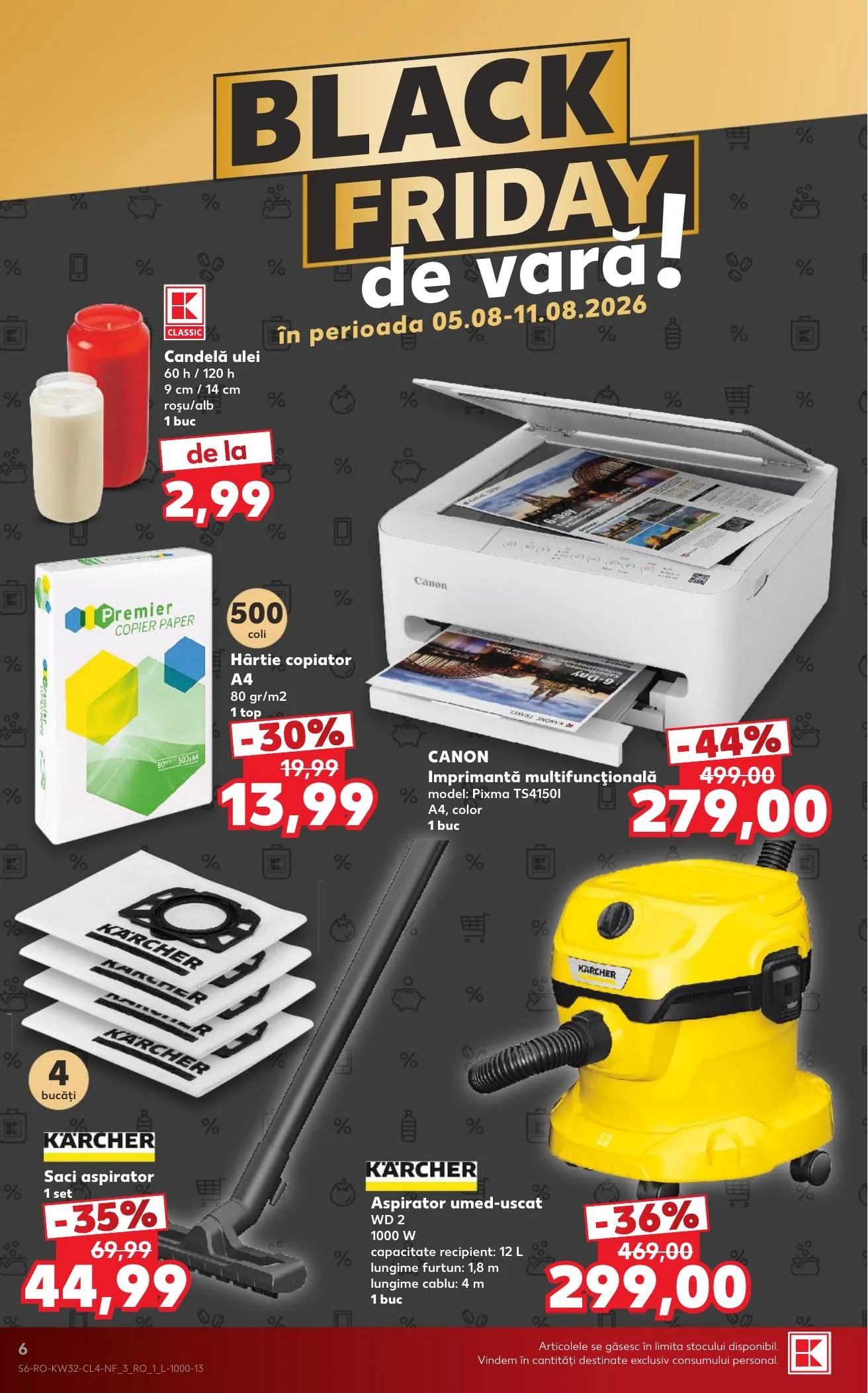 Kaufland akciós újság Románia Nonfood 08.05–08.11 – 6. oldal