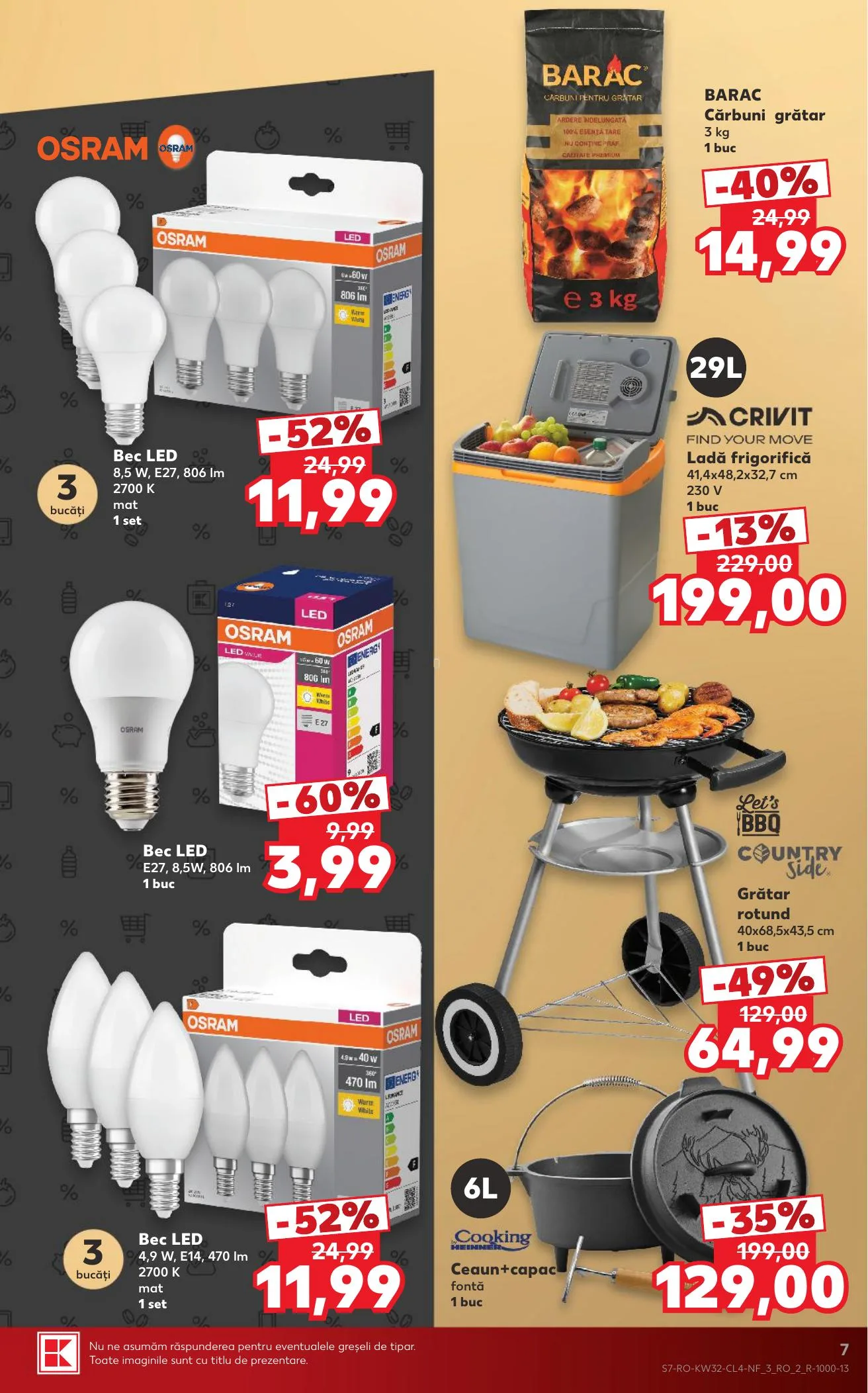 Kaufland akciós újság Románia Nonfood 08.05–08.11 – 7. oldal