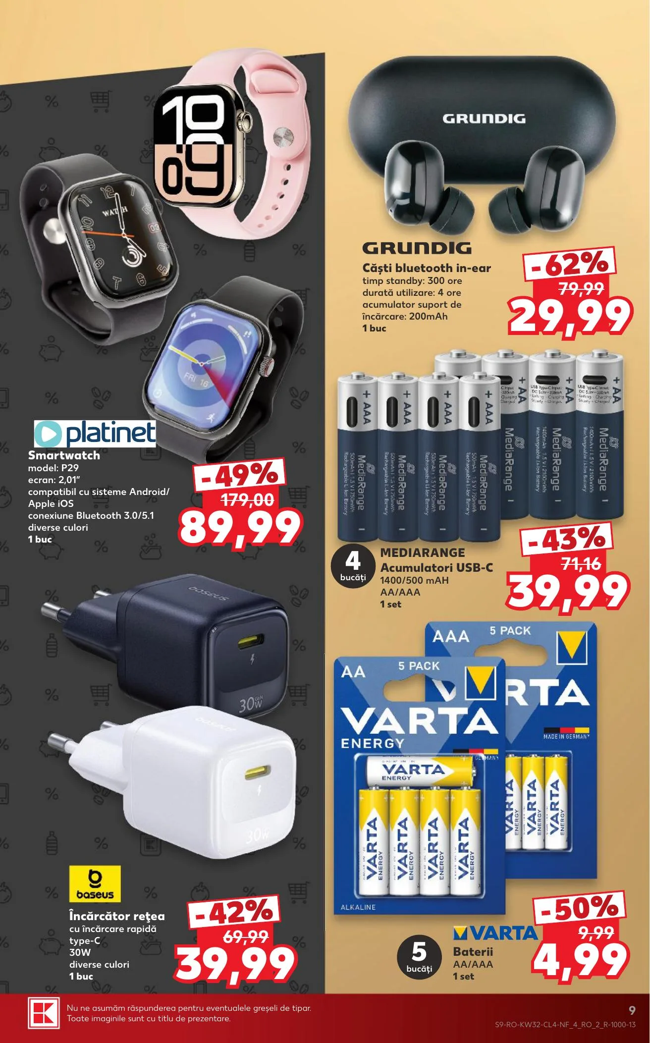 Kaufland akciós újság Románia Nonfood 08.05–08.11 – 9. oldal