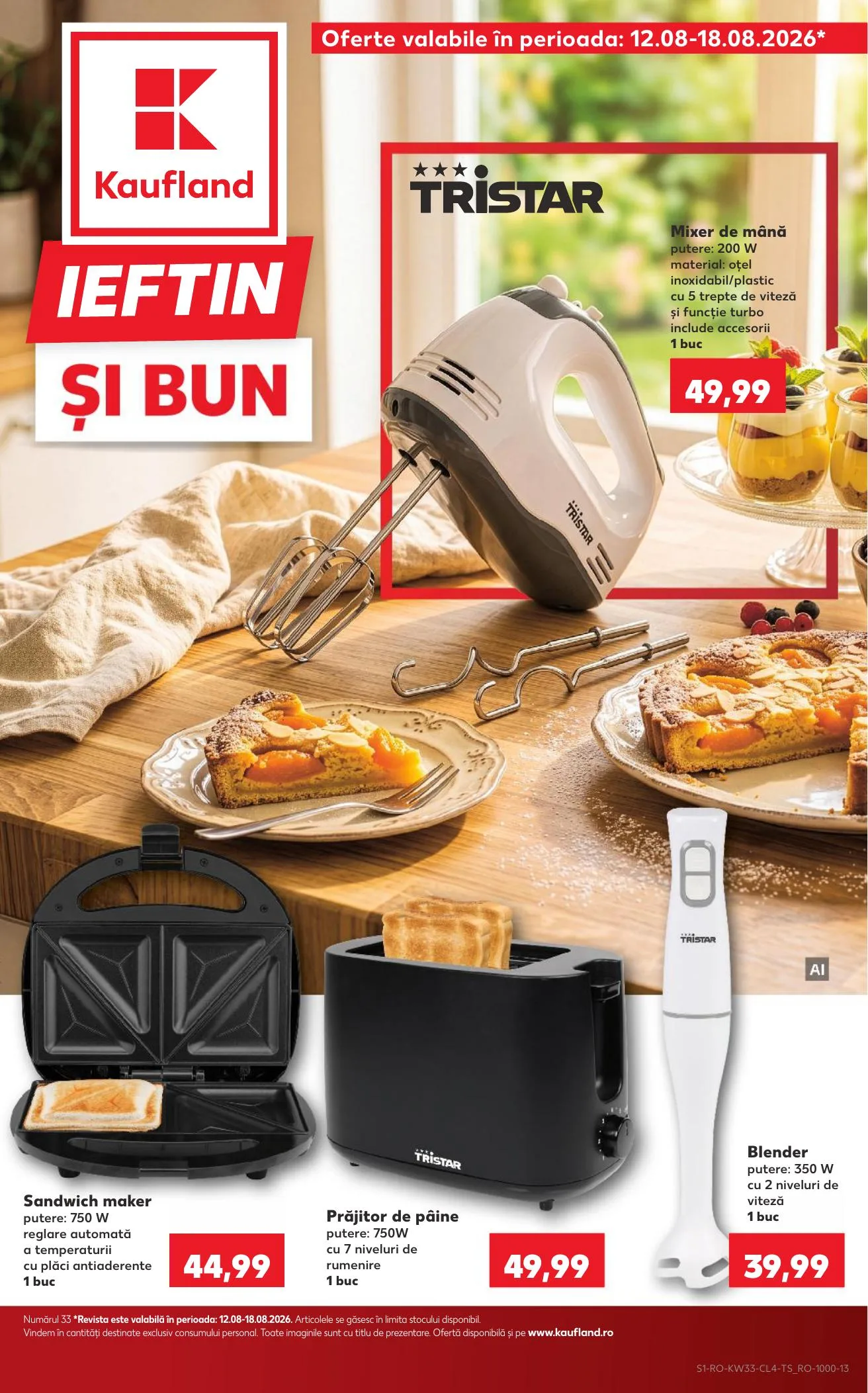 Kaufland akciós újság Románia Nonfood 08.12–08.18