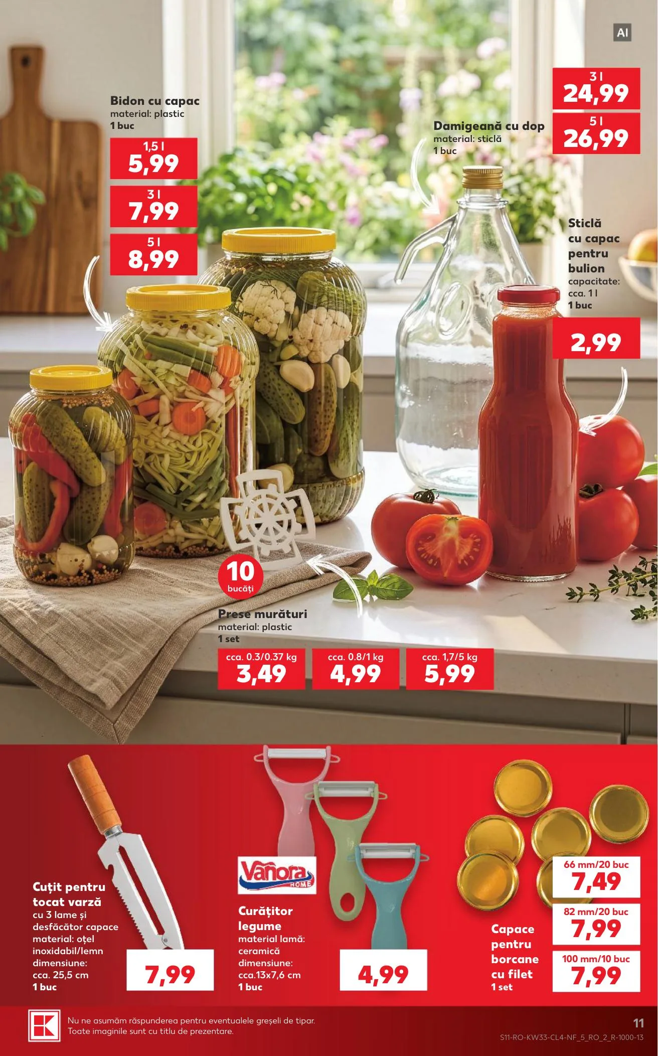 Kaufland akciós újság Románia Nonfood 08.12–08.18 – 11. oldal