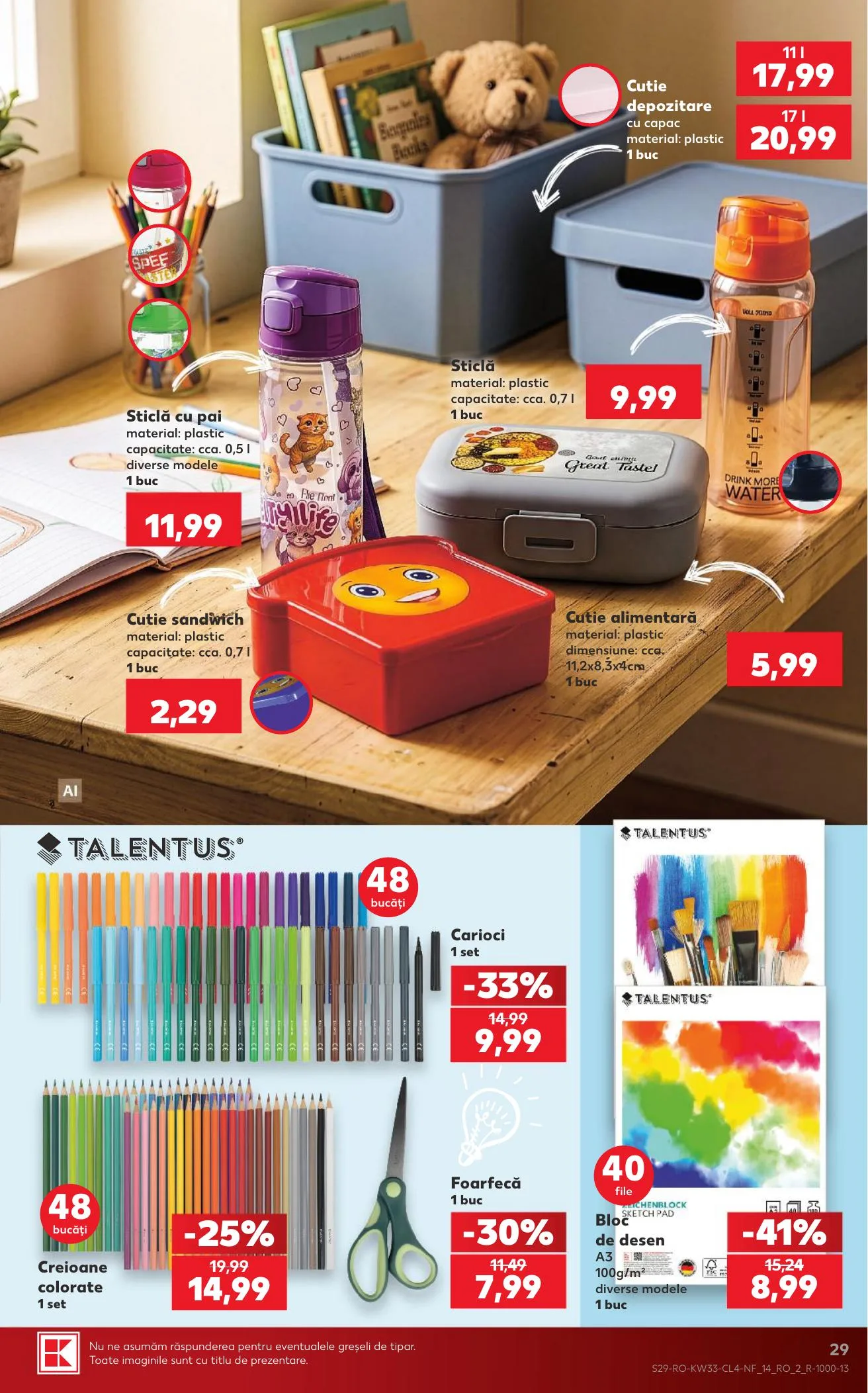 Kaufland akciós újság Románia Nonfood 08.12–08.18 – 29. oldal