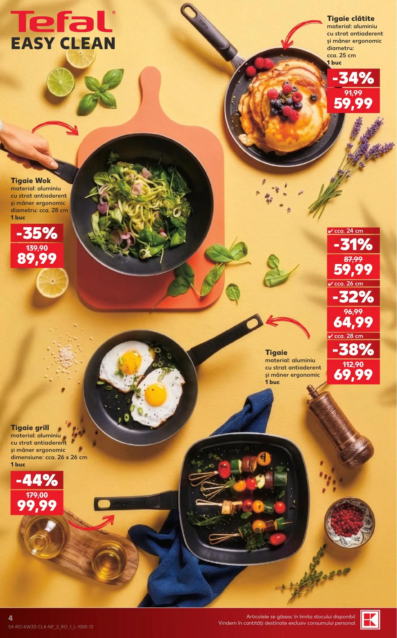 Kaufland akciós újság Románia Nonfood 08.12–08.18 – 4. oldal
