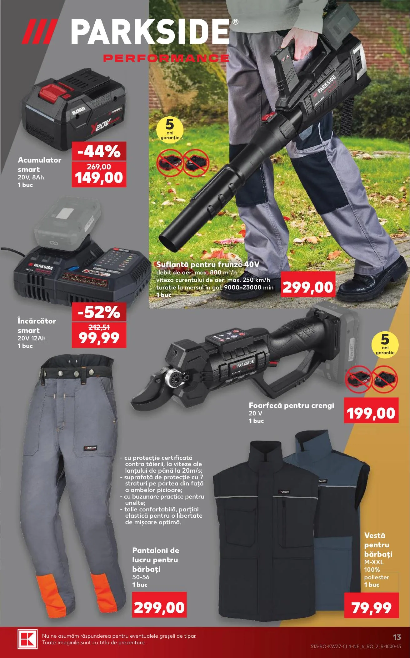 Kaufland akciós újság Románia Nonfood 09.09–09.15 – 13. oldal