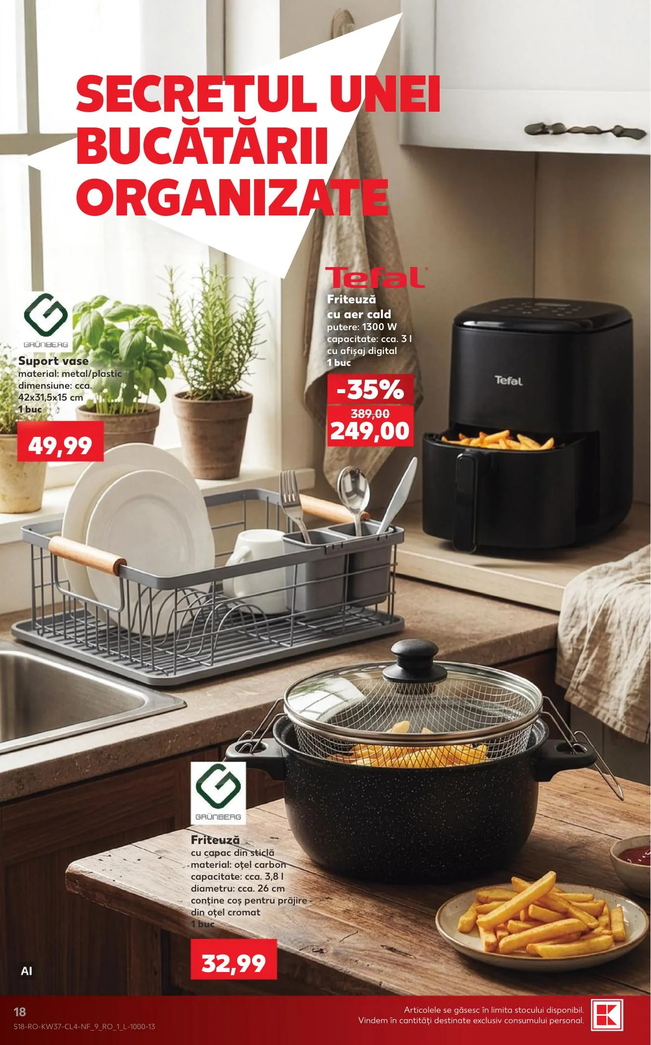 Kaufland akciós újság Románia Nonfood 09.09–09.15 – 18. oldal