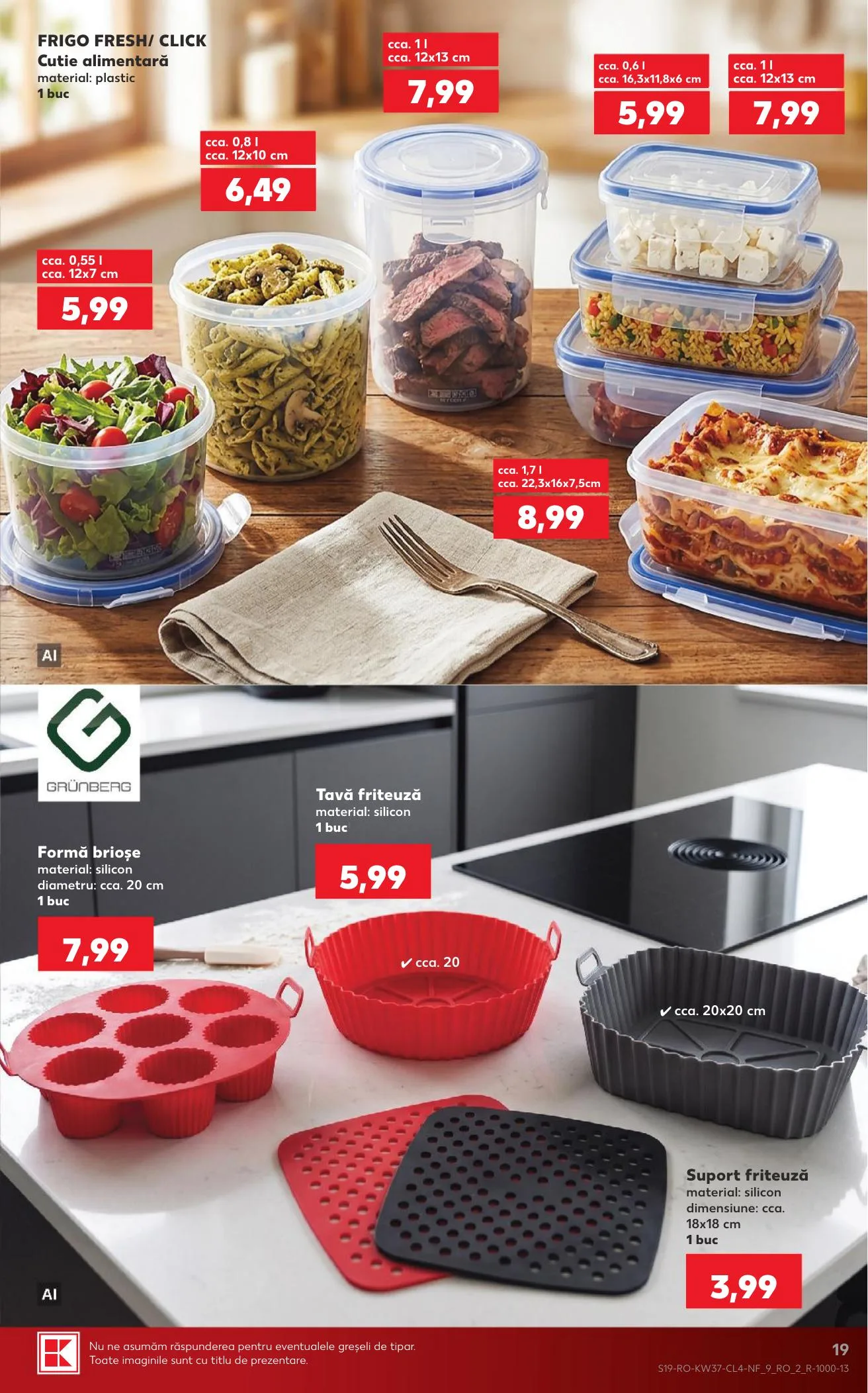 Kaufland akciós újság Románia Nonfood 09.09–09.15 – 19. oldal