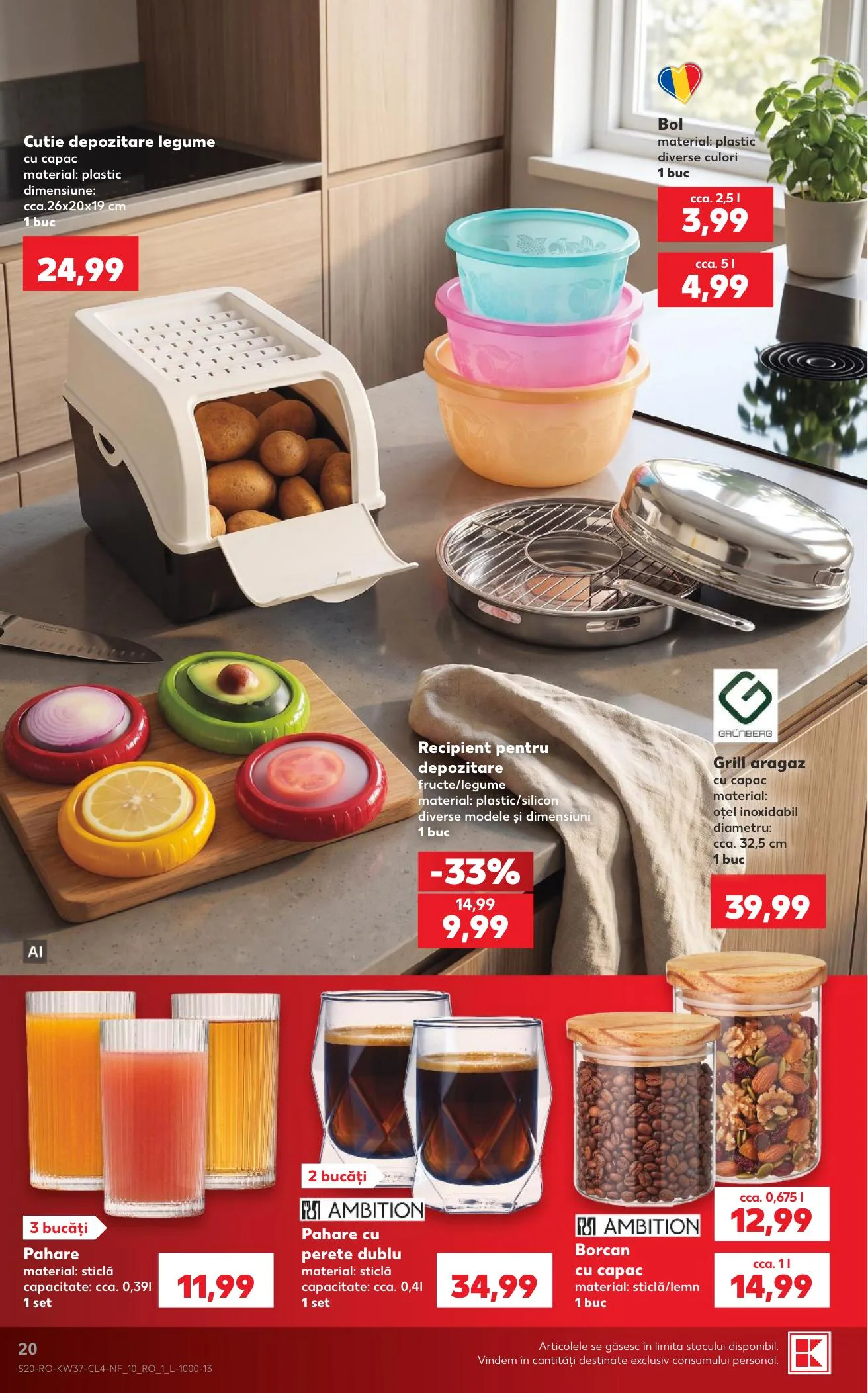 Kaufland akciós újság Románia Nonfood 09.09–09.15 – 20. oldal