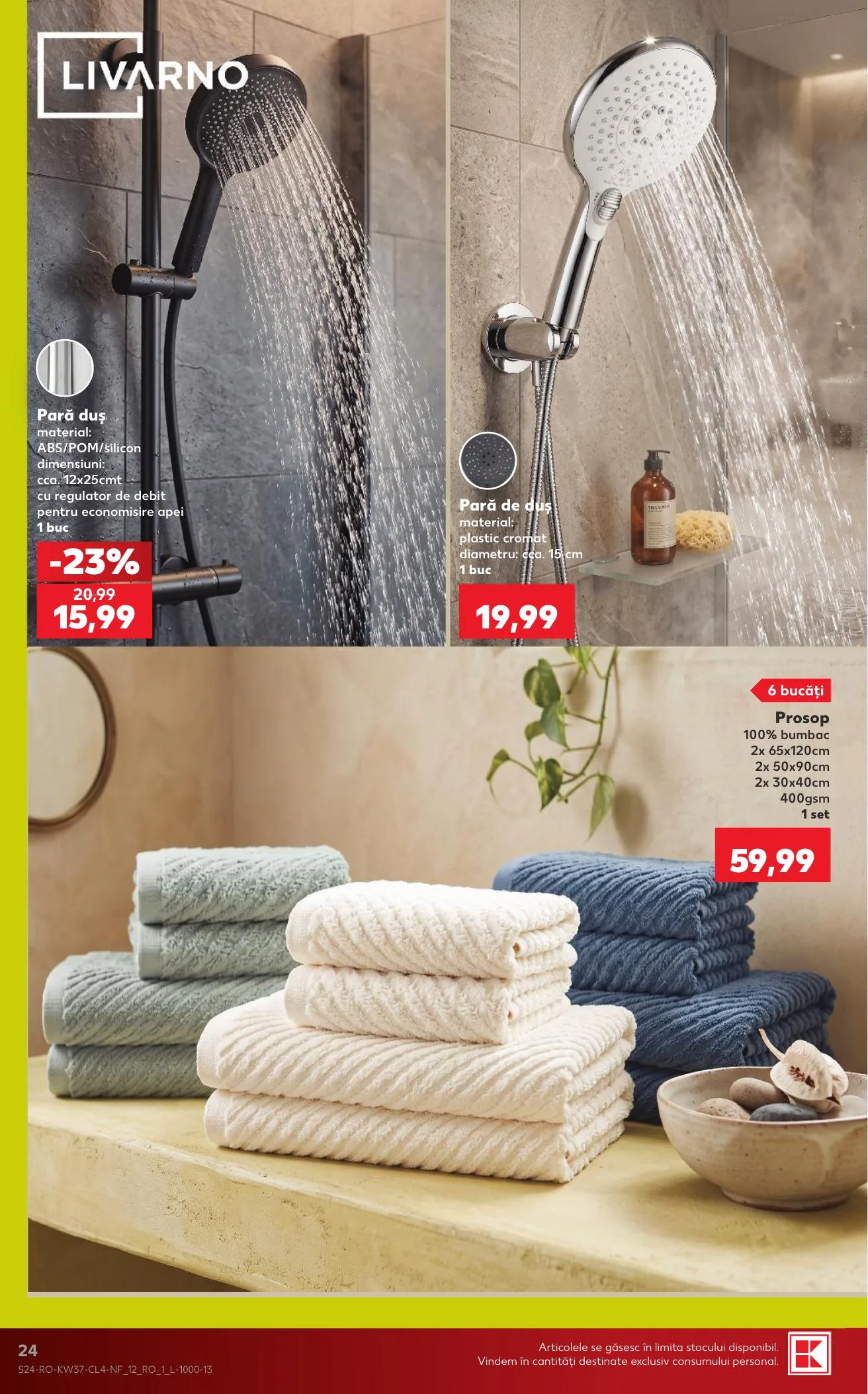 Kaufland akciós újság Románia Nonfood 09.09–09.15 – 24. oldal