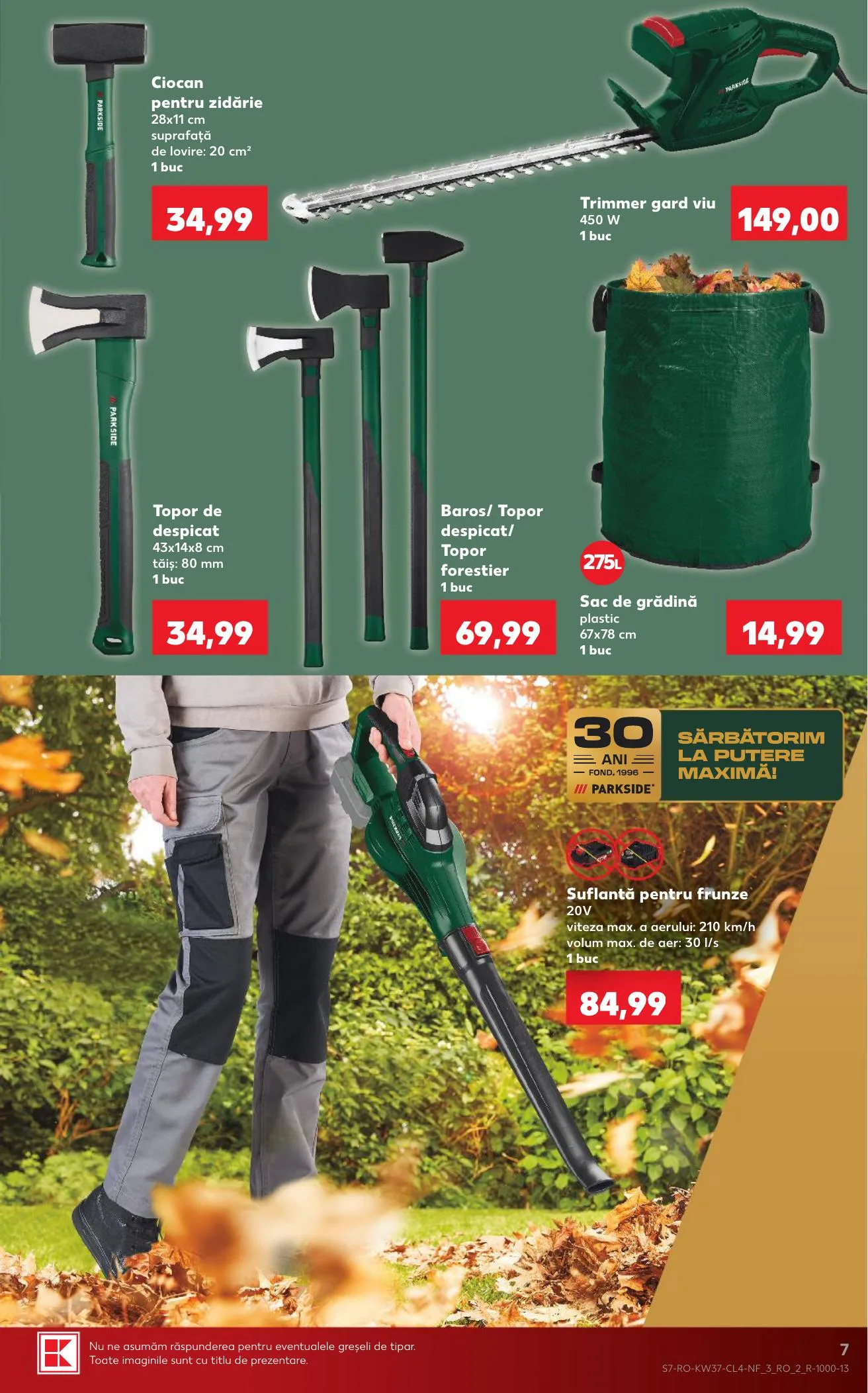 Kaufland akciós újság Románia Nonfood 09.09–09.15 – 7. oldal