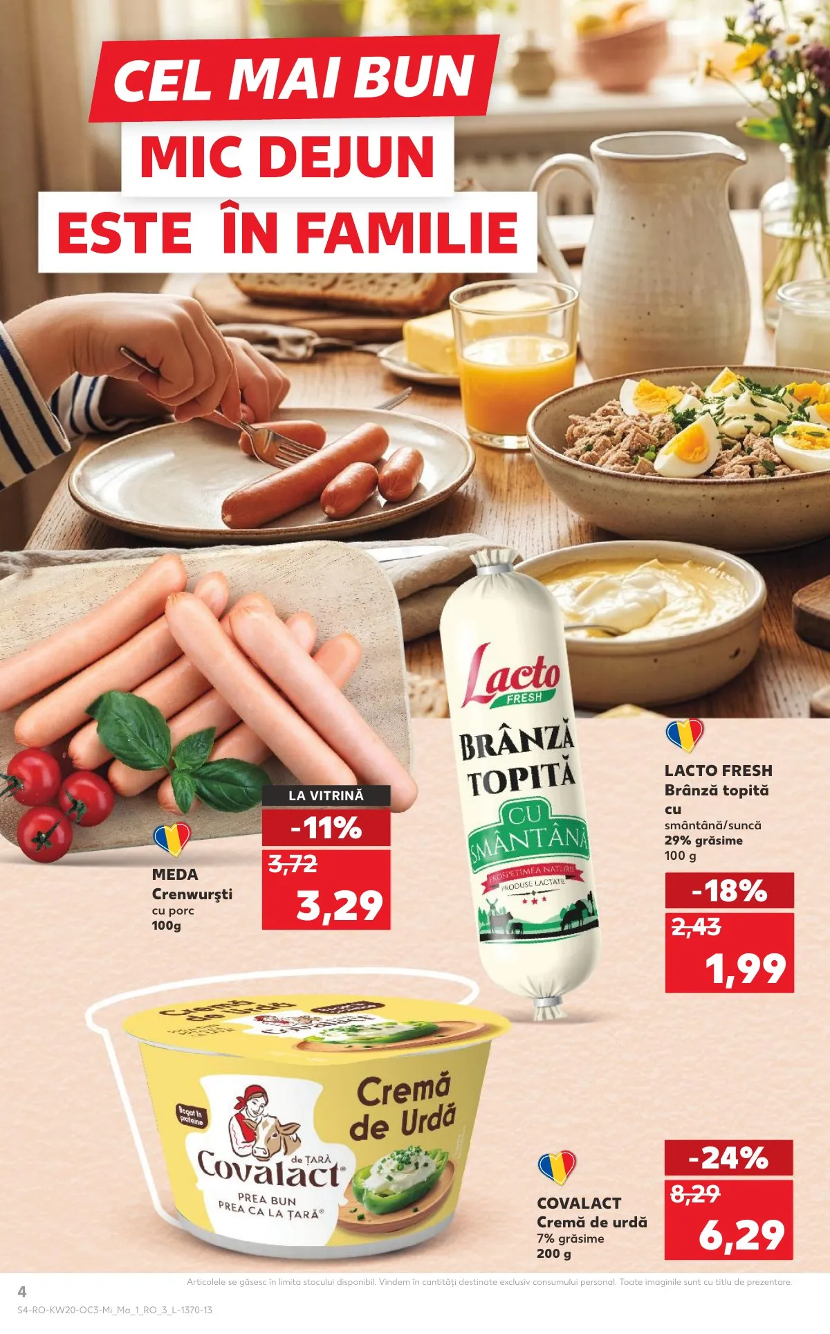 Kaufland akciós újság Románia Nyar 05.13–05.19 – 4. oldal
