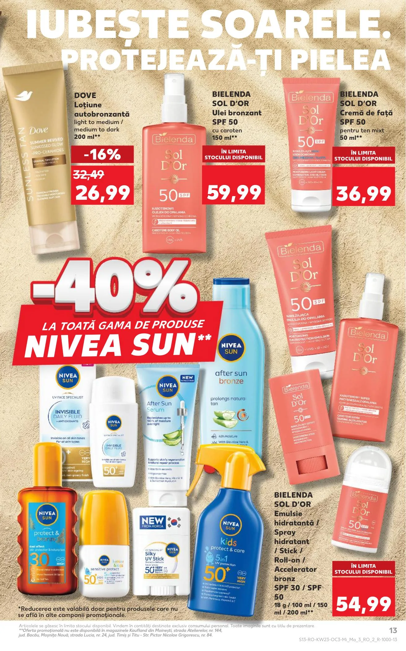 Kaufland akciós újság Románia Nyar 06.03–06.09 – 13. oldal