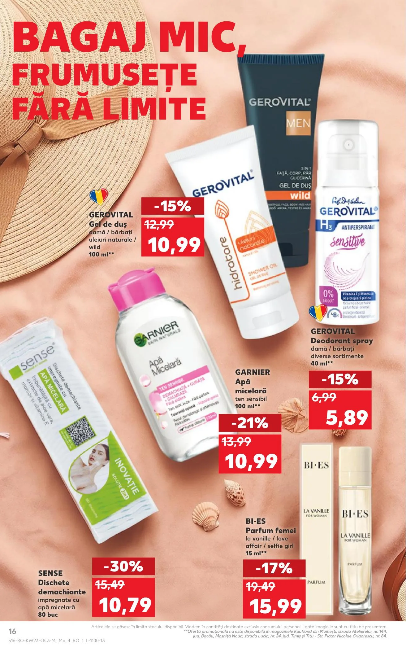 Kaufland akciós újság Románia Nyar 06.03–06.09 – 16. oldal