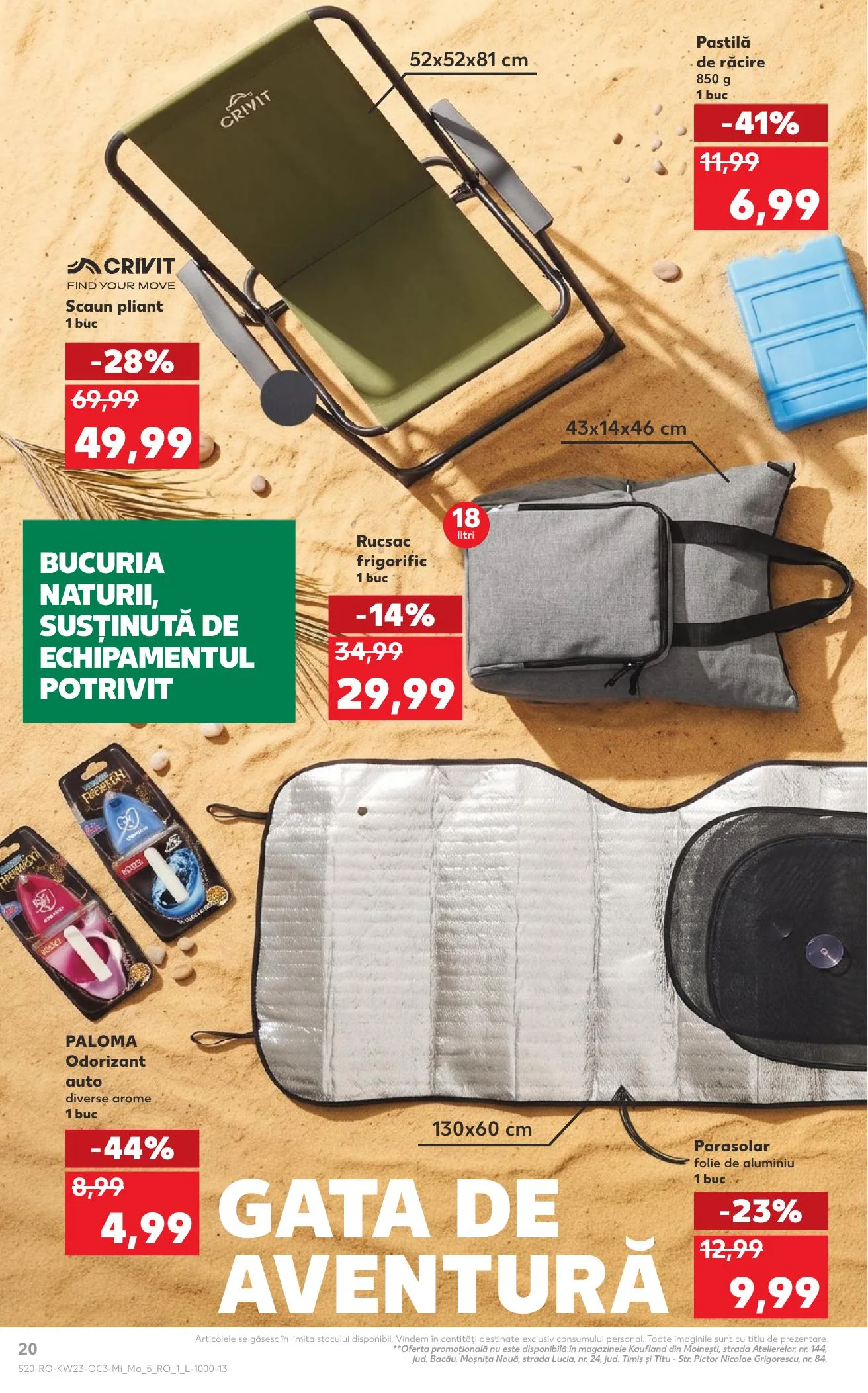 Kaufland akciós újság Románia Nyar 06.03–06.09 – 20. oldal