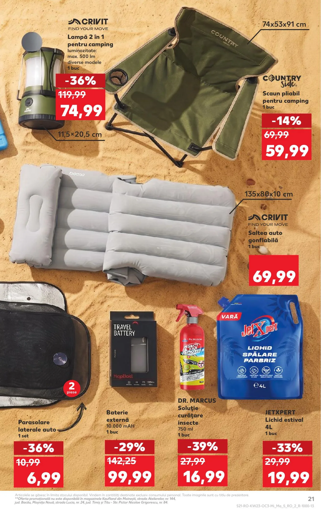 Kaufland akciós újság Románia Nyar 06.03–06.09 – 21. oldal