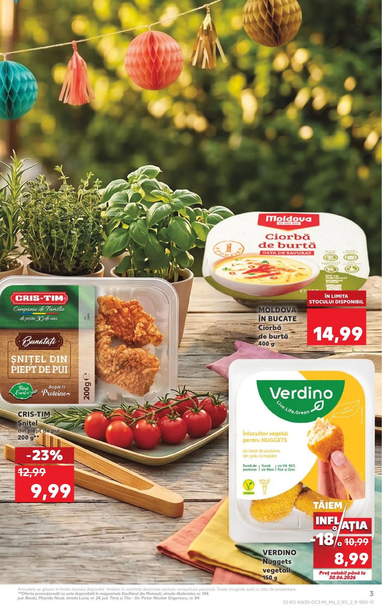 Kaufland akciós újság Románia Nyar 06.17–06.23 – 3. oldal