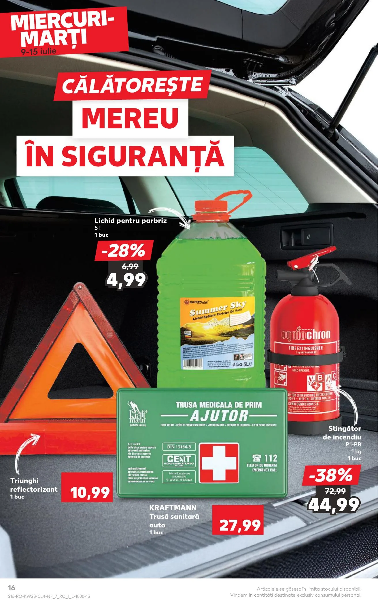 Kaufland akciós újság Románia Nyari Divat 07.09–07.15 – 16. oldal