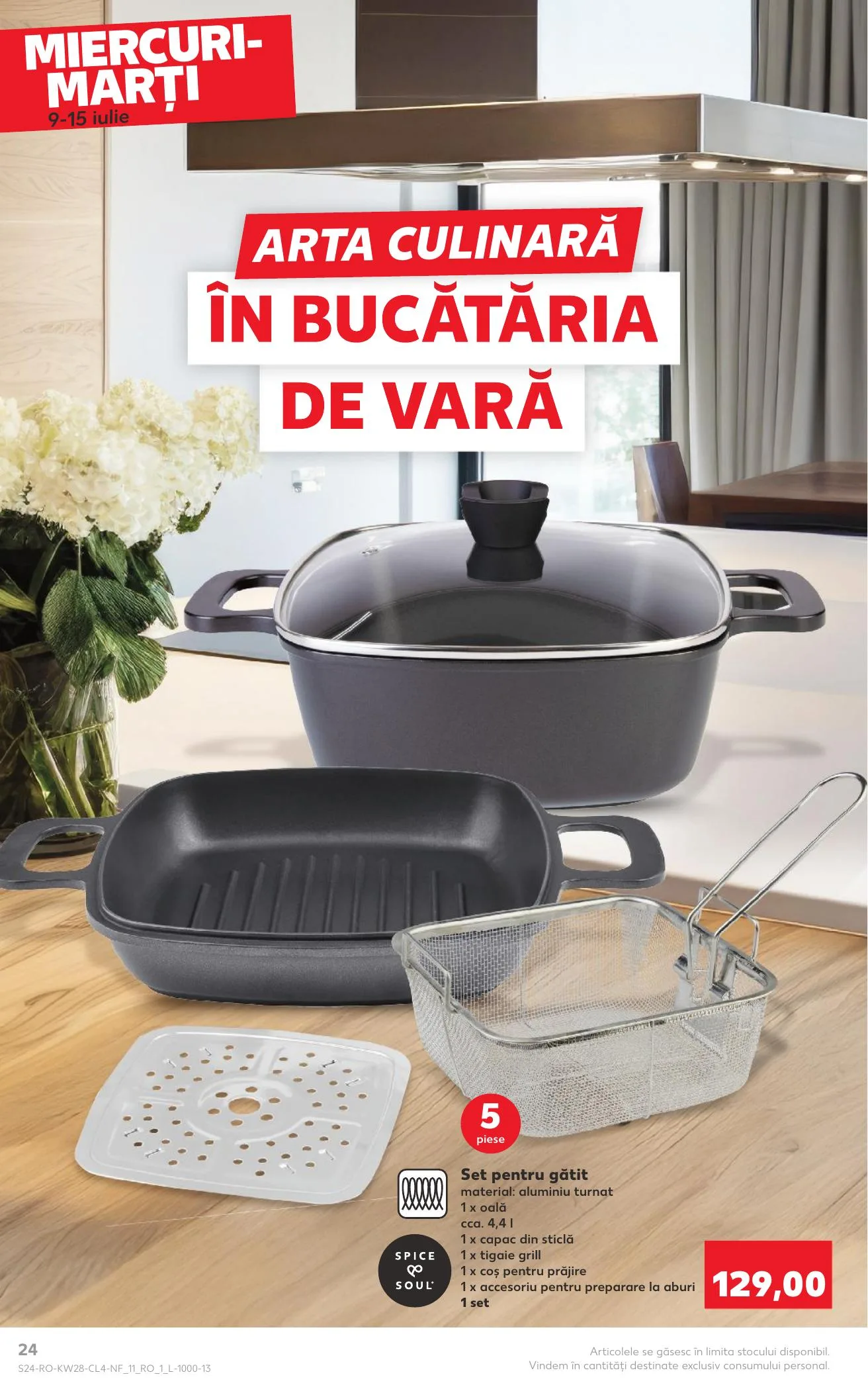 Kaufland akciós újság Románia Nyari Divat 07.09–07.15 – 24. oldal