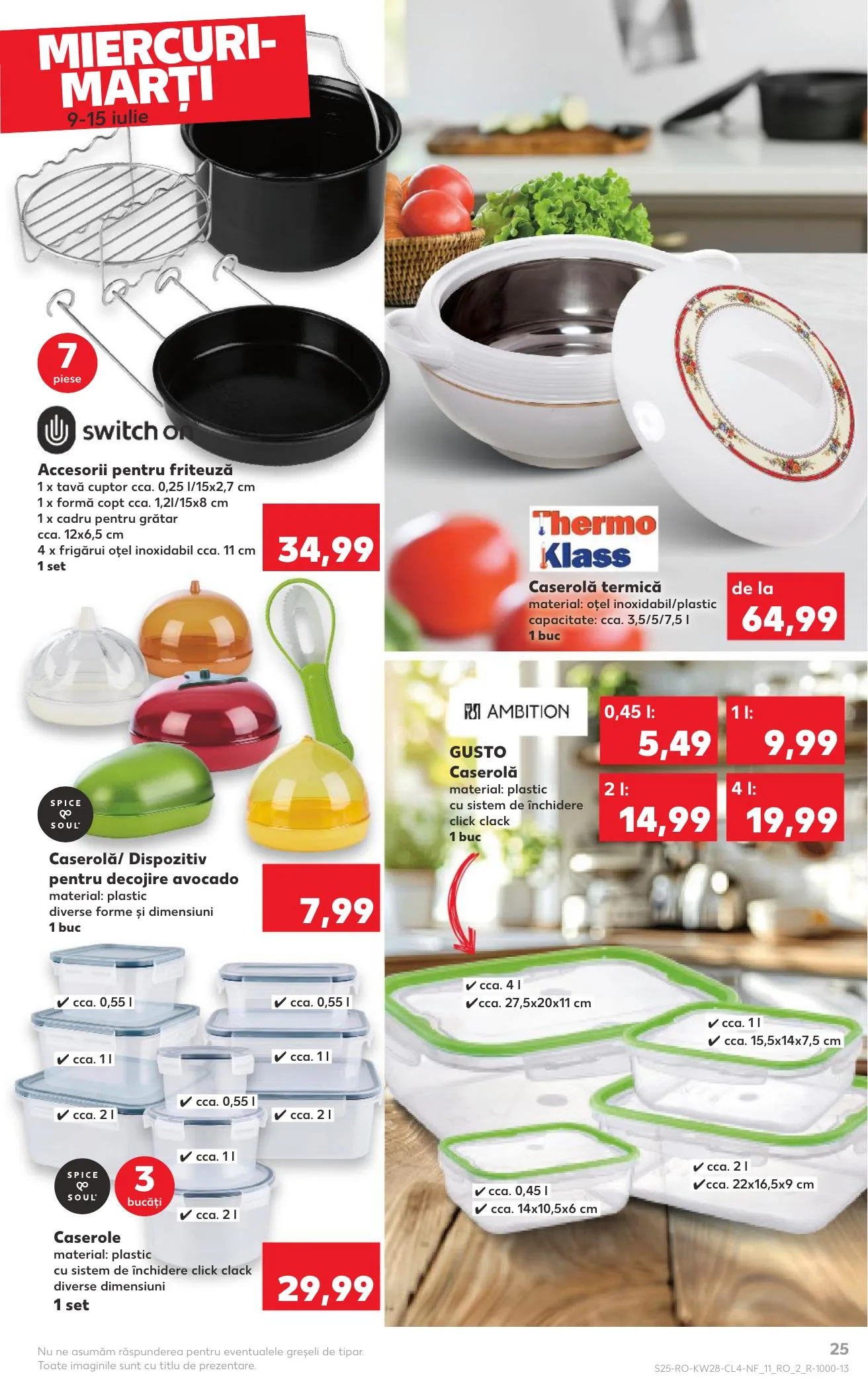 Kaufland akciós újság Románia Nyari Divat 07.09–07.15 – 25. oldal