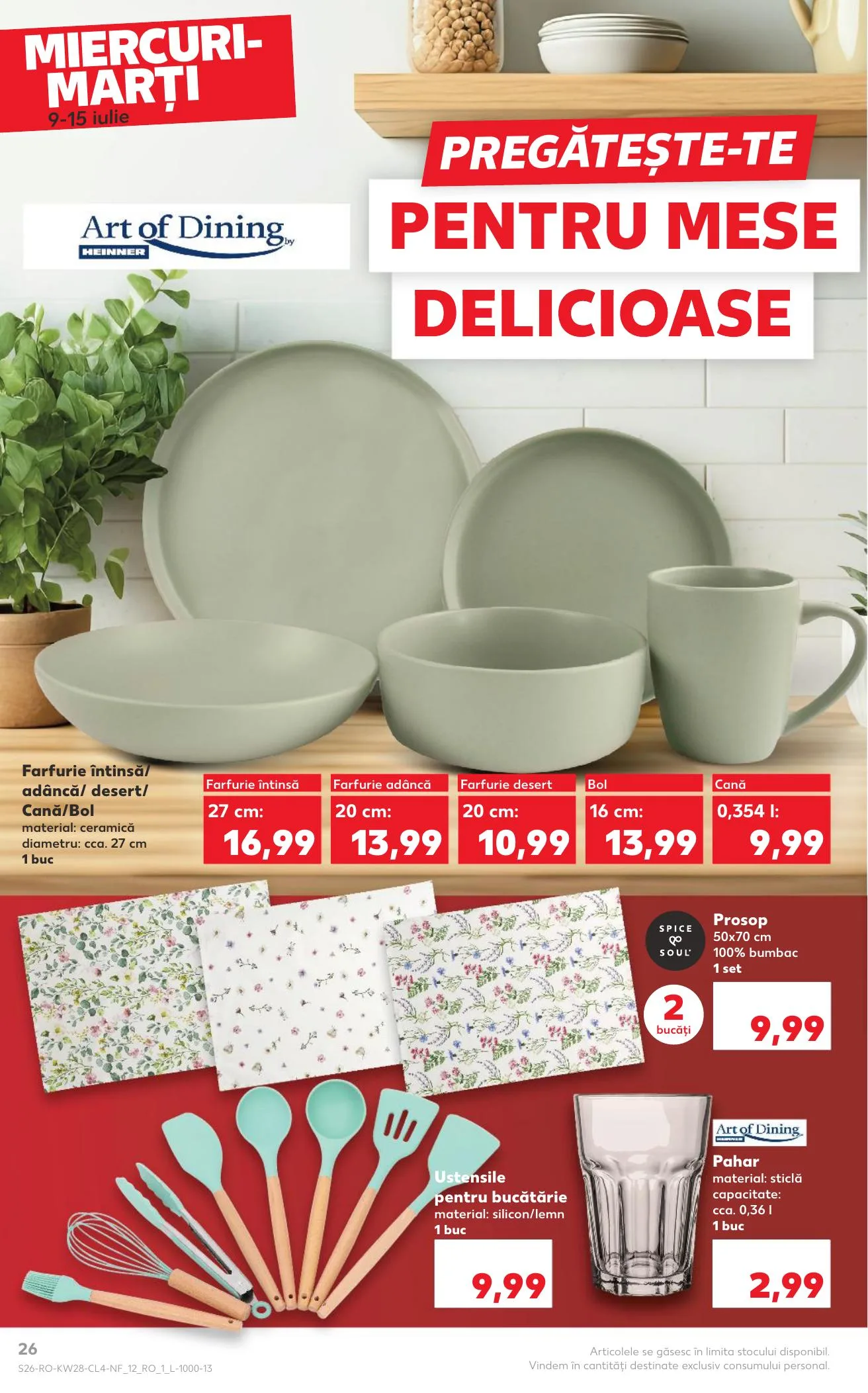 Kaufland akciós újság Románia Nyari Divat 07.09–07.15 – 26. oldal