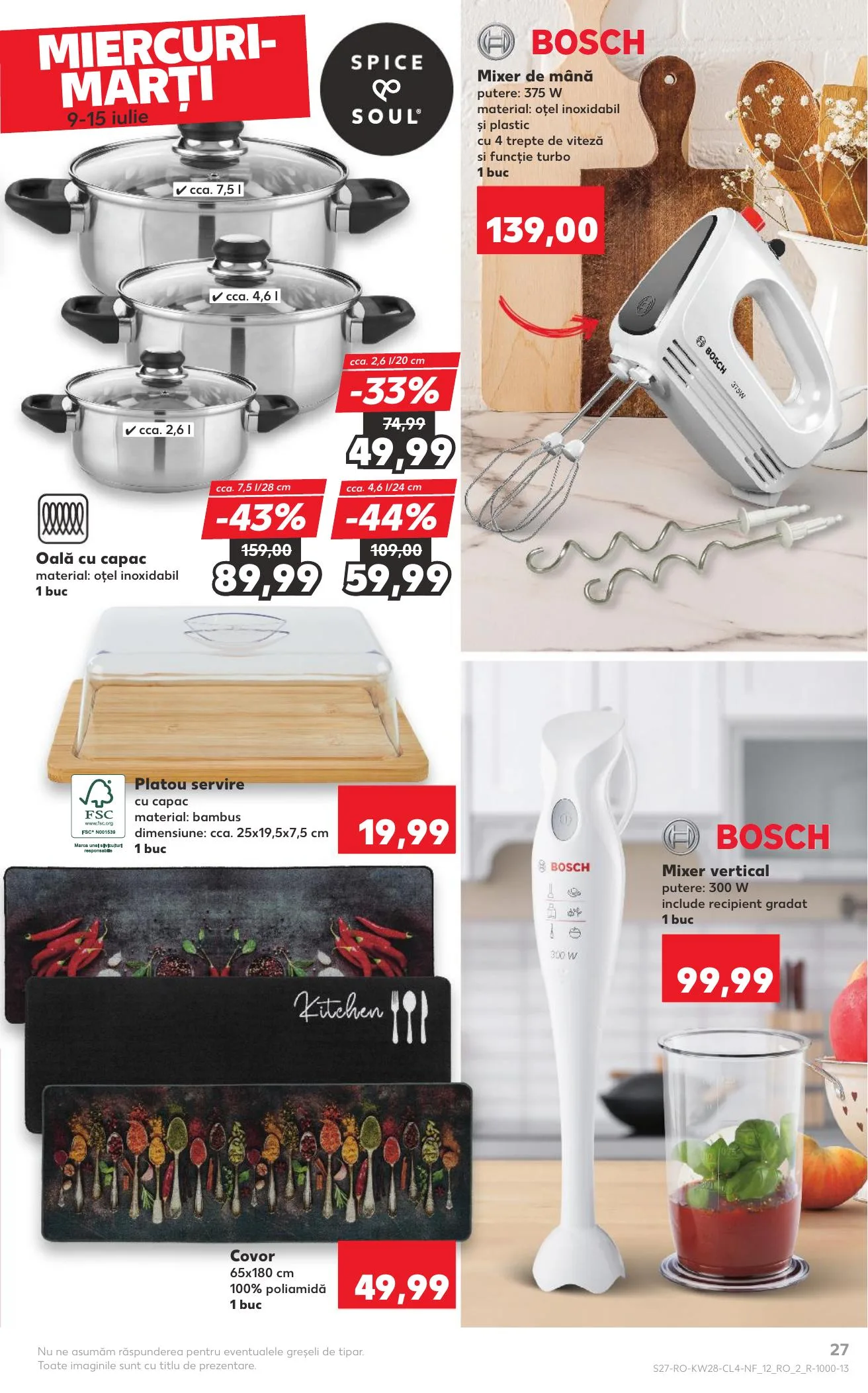 Kaufland akciós újság Románia Nyari Divat 07.09–07.15 – 27. oldal