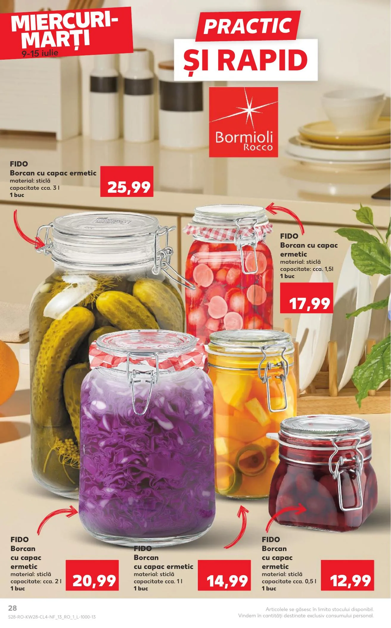 Kaufland akciós újság Románia Nyari Divat 07.09–07.15 – 28. oldal
