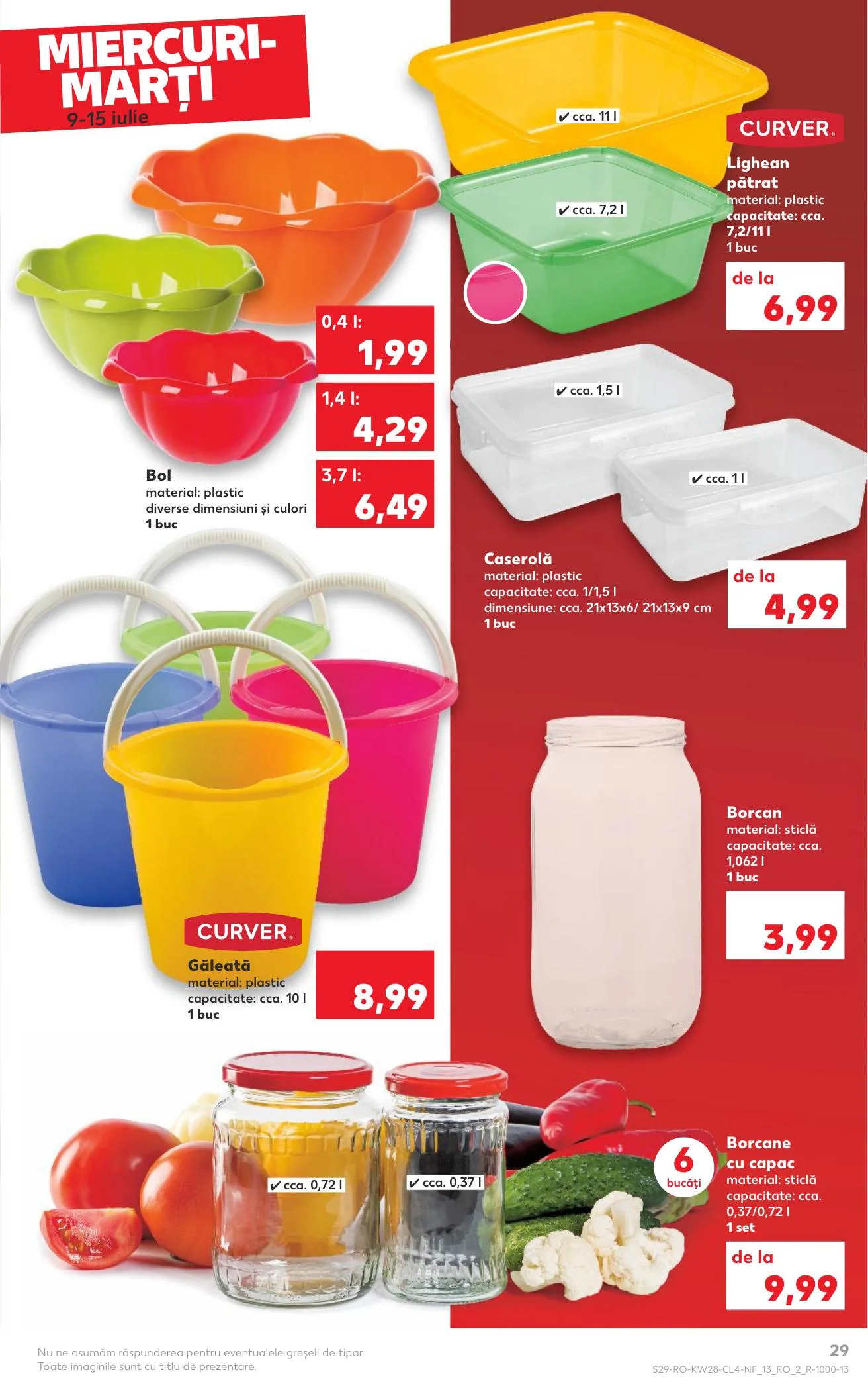 Kaufland akciós újság Románia Nyari Divat 07.09–07.15 – 29. oldal