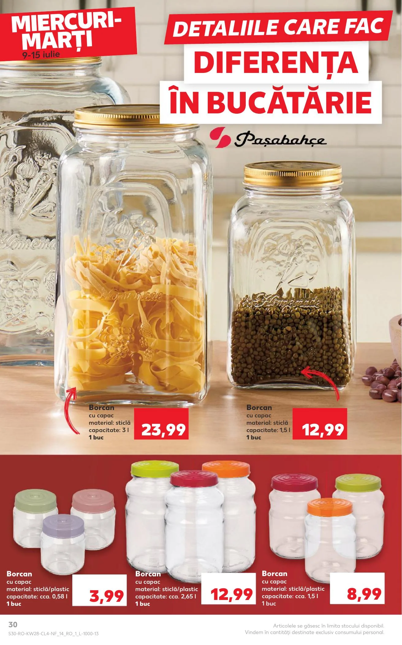 Kaufland akciós újság Románia Nyari Divat 07.09–07.15 – 30. oldal