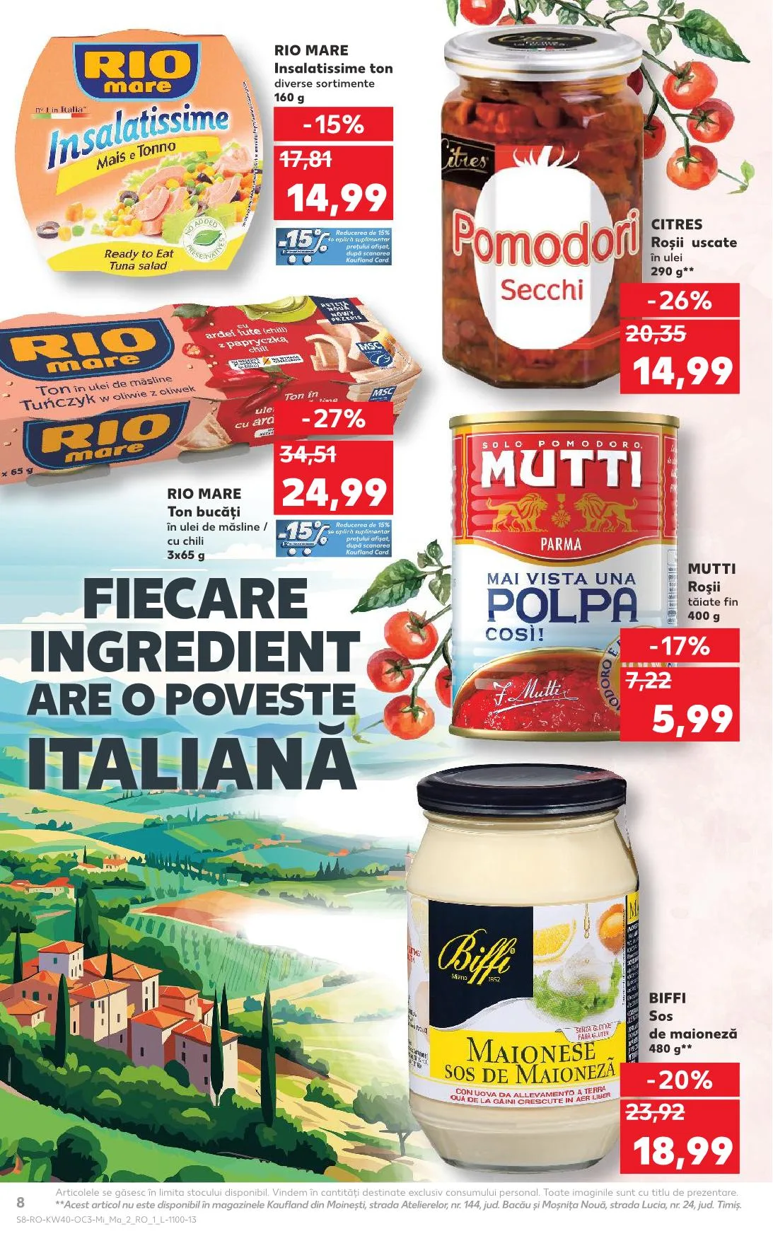 Kaufland akciós újság Románia olasz het 10.01–10.07 – 19. oldal