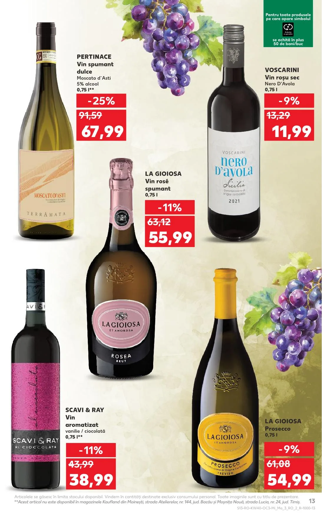 Kaufland akciós újság Románia olasz het 10.01–10.07 – 5. oldal