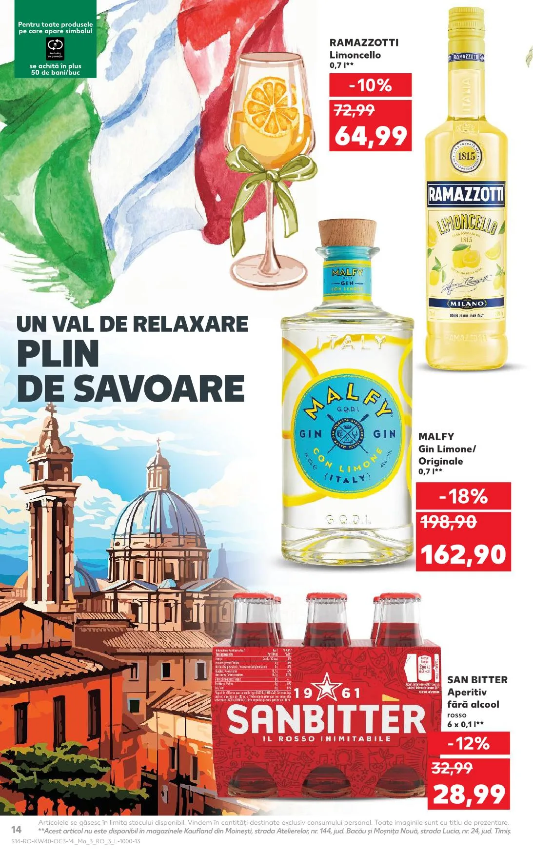 Kaufland akciós újság Románia olasz het 10.01–10.07 – 6. oldal