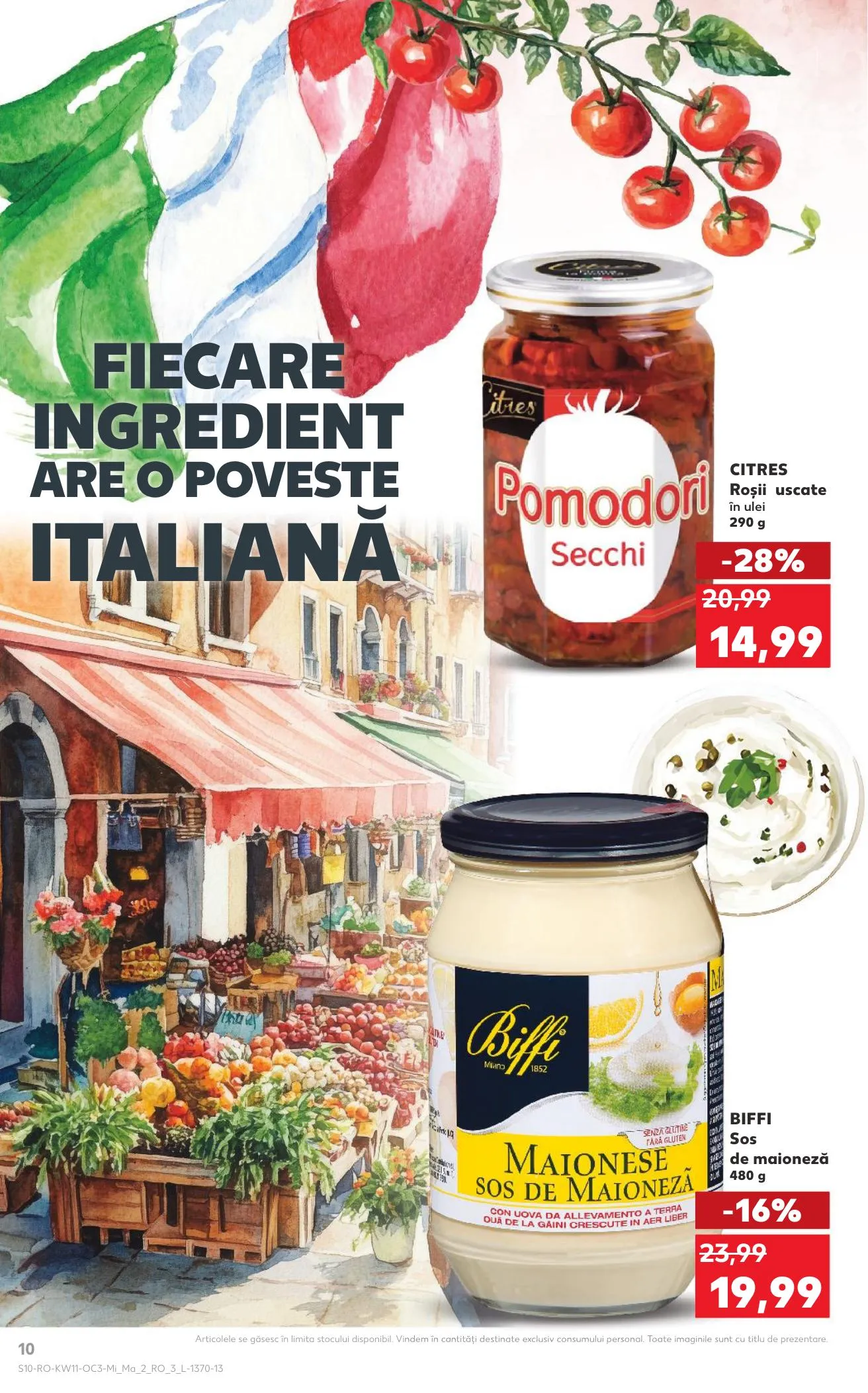 Kaufland akciós újság Románia Olasz het 03.11–03.17 – 10. oldal