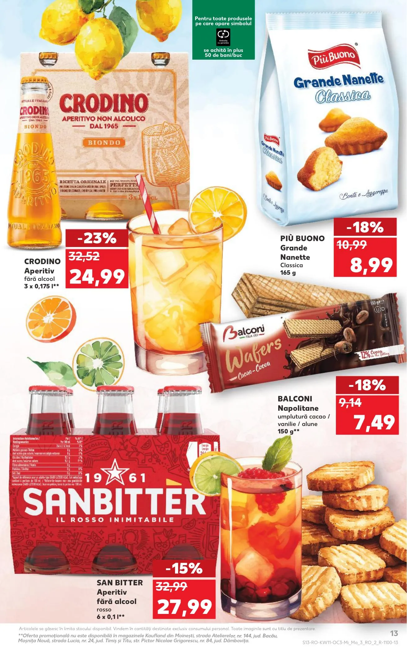 Kaufland akciós újság Románia Olasz het 03.11–03.17 – 13. oldal