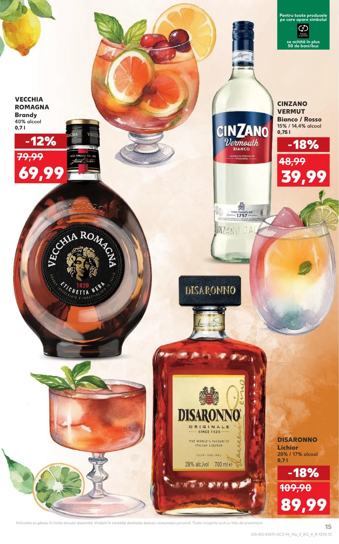 Kaufland akciós újság Románia Olasz het 03.11–03.17 – 15. oldal