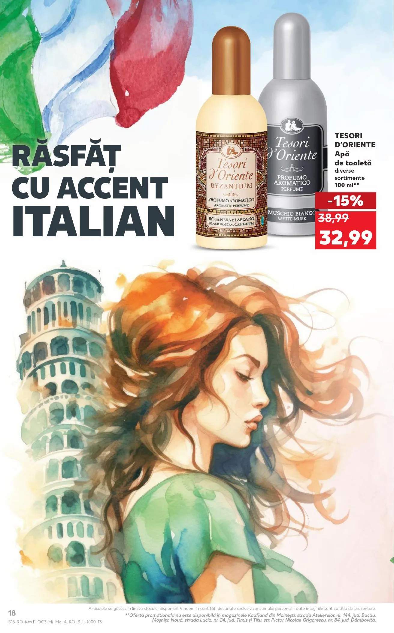 Kaufland akciós újság Románia Olasz het 03.11–03.17 – 18. oldal