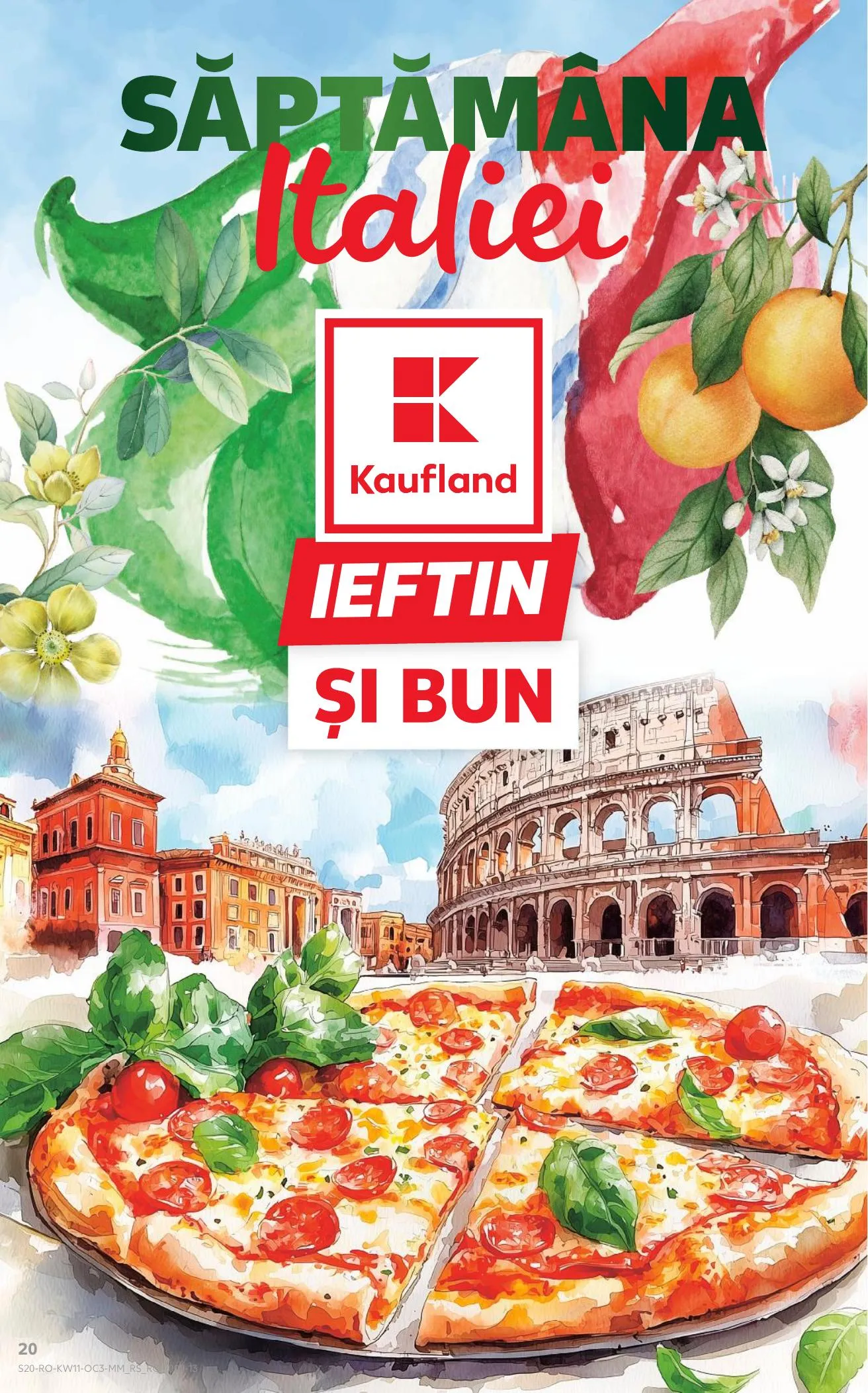 Kaufland akciós újság Románia Olasz het 03.11–03.17 – 20. oldal