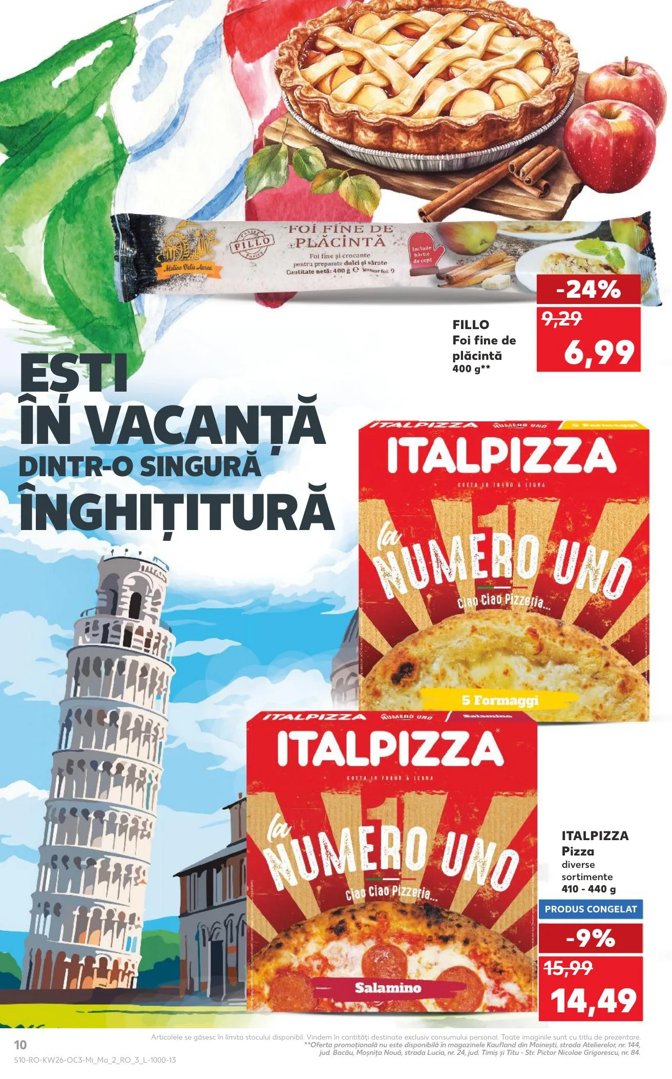 Kaufland akciós újság Románia Olasz het 06.24–06.30 – 10. oldal