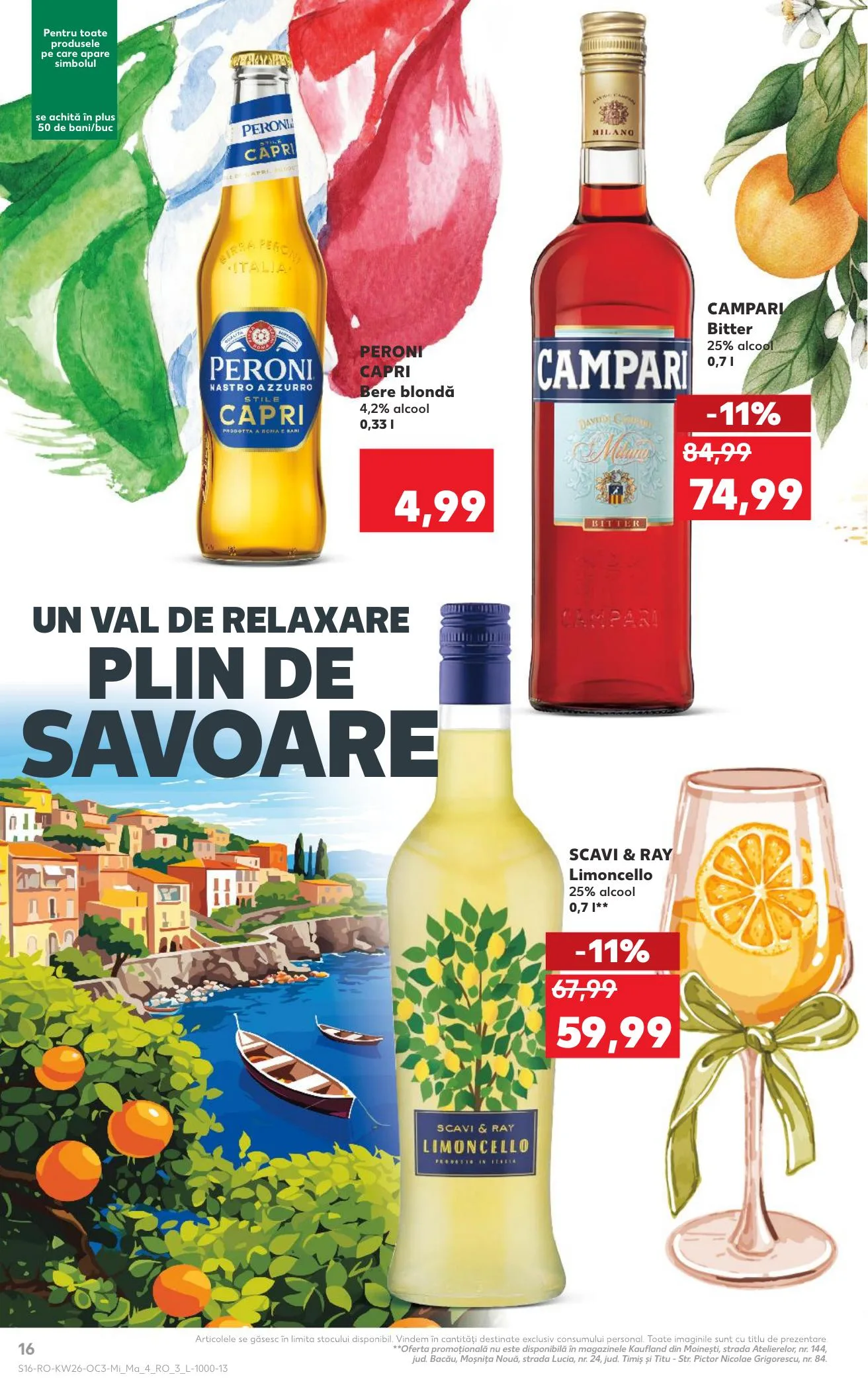 Kaufland akciós újság Románia Olasz het 06.24–06.30 – 16. oldal