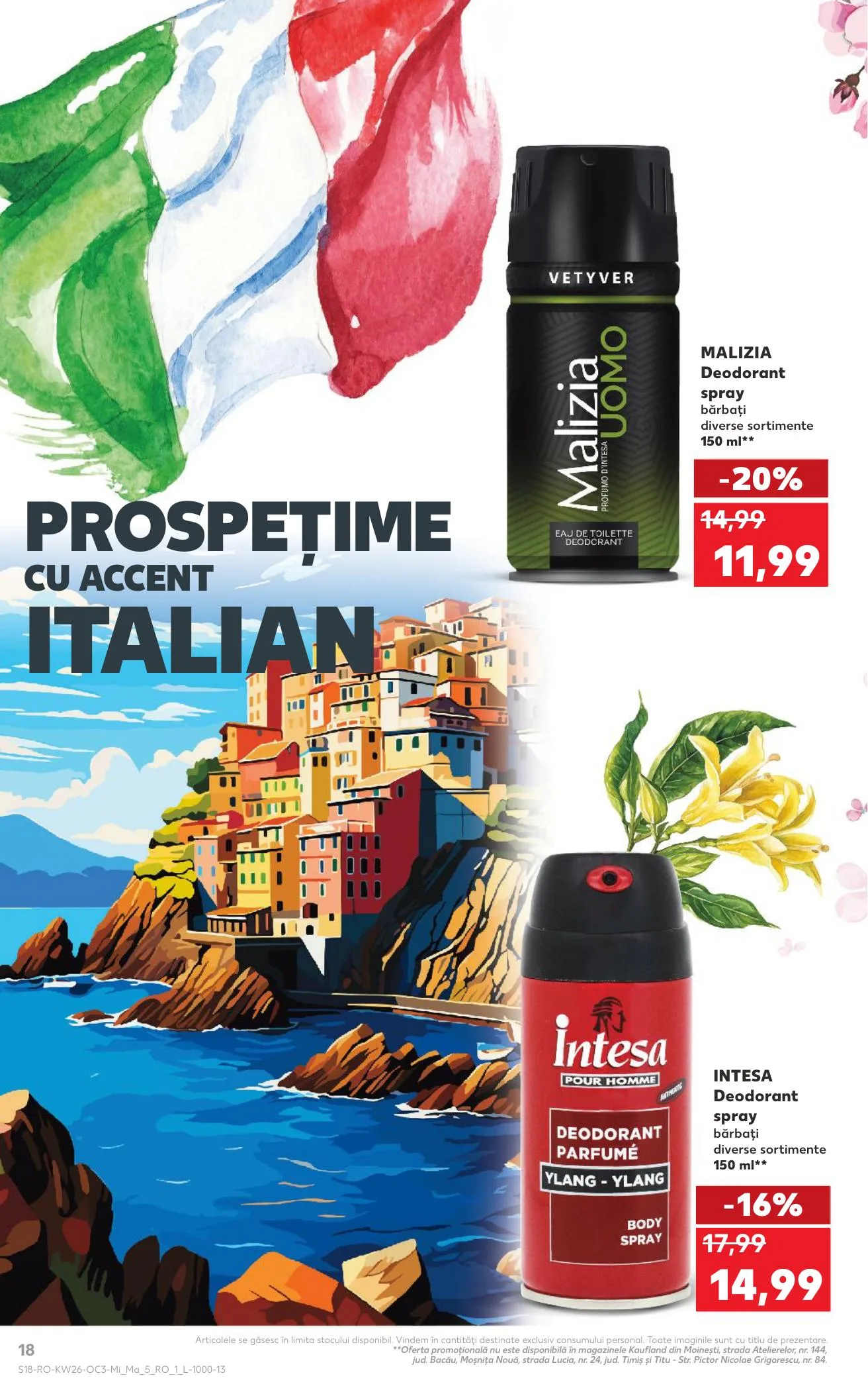 Kaufland akciós újság Románia Olasz het 06.24–06.30 – 18. oldal