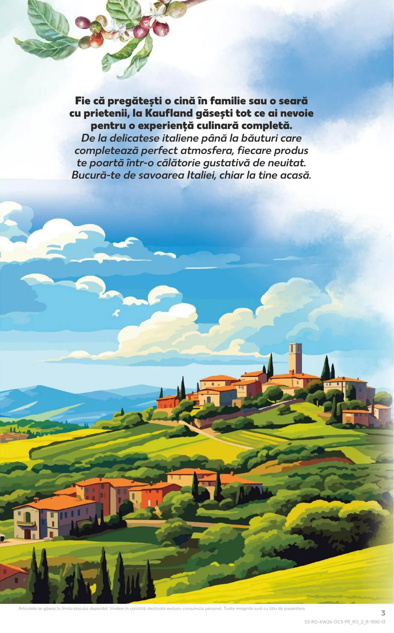 Kaufland akciós újság Románia Olasz het 06.24–06.30 – 3. oldal