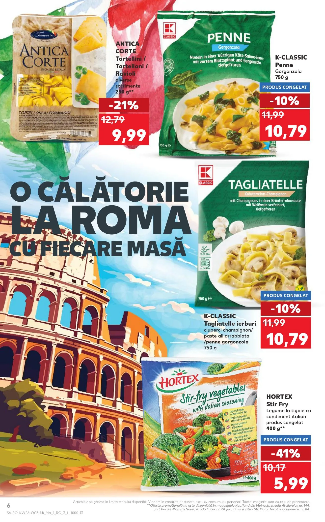 Kaufland akciós újság Románia Olasz het 06.24–06.30 – 6. oldal
