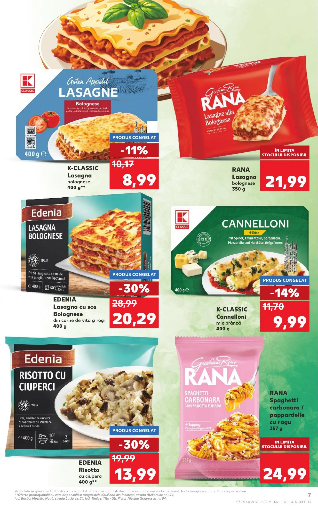 Kaufland akciós újság Románia Olasz het 06.24–06.30 – 7. oldal