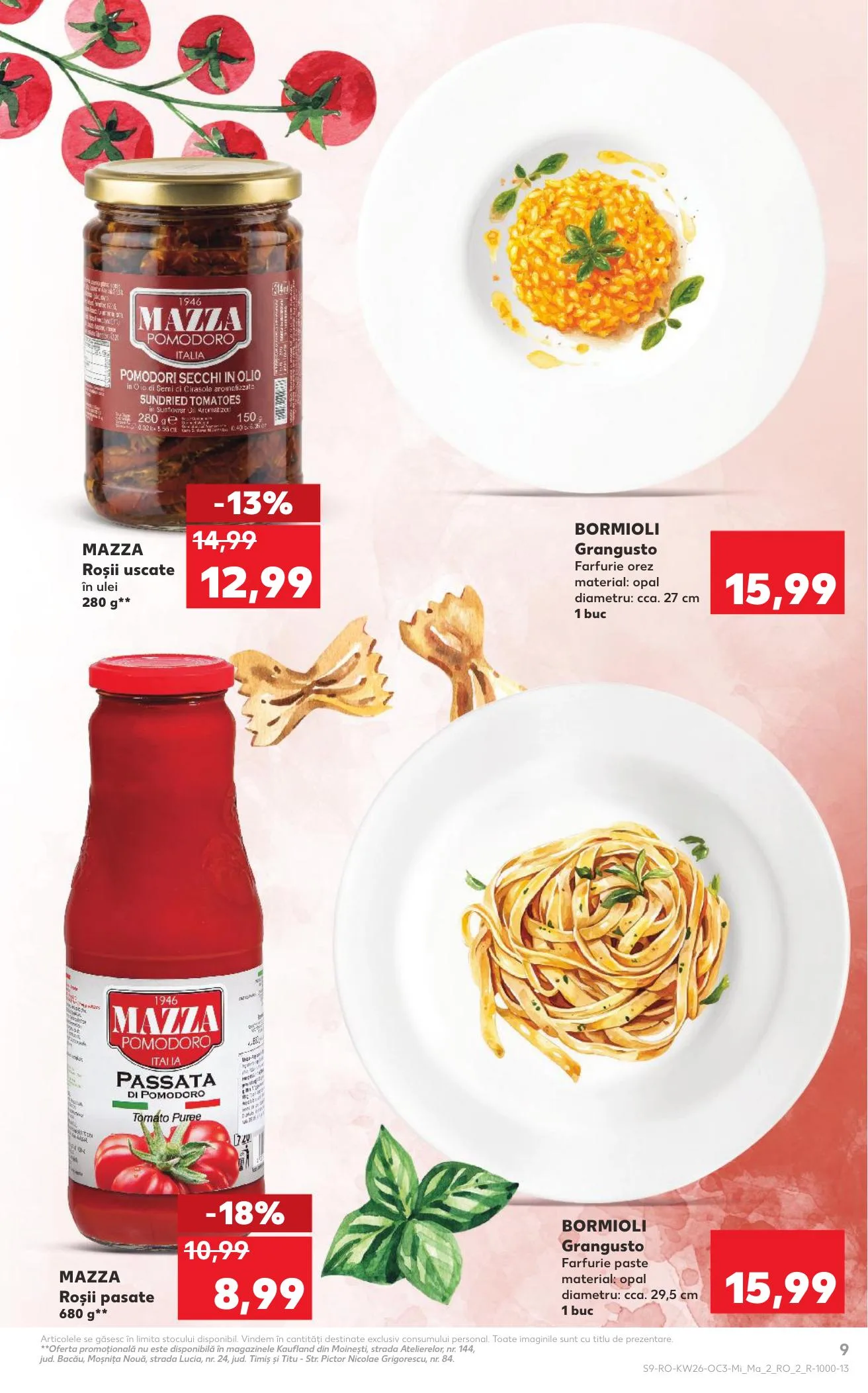 Kaufland akciós újság Románia Olasz het 06.24–06.30 – 9. oldal