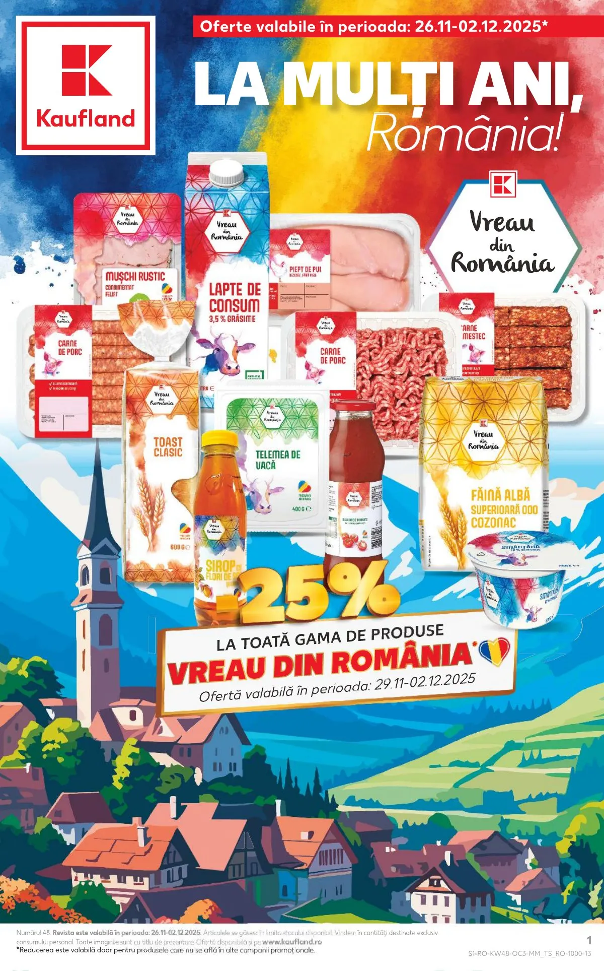 Kaufland akciós újság Románia Roman het 11.26–12.02