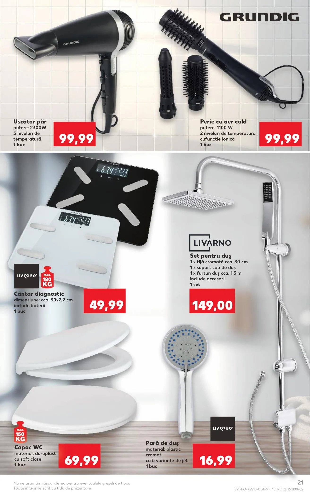 Kaufland akciós újság Románia SilverCrest 04.08–04.14 – 21. oldal