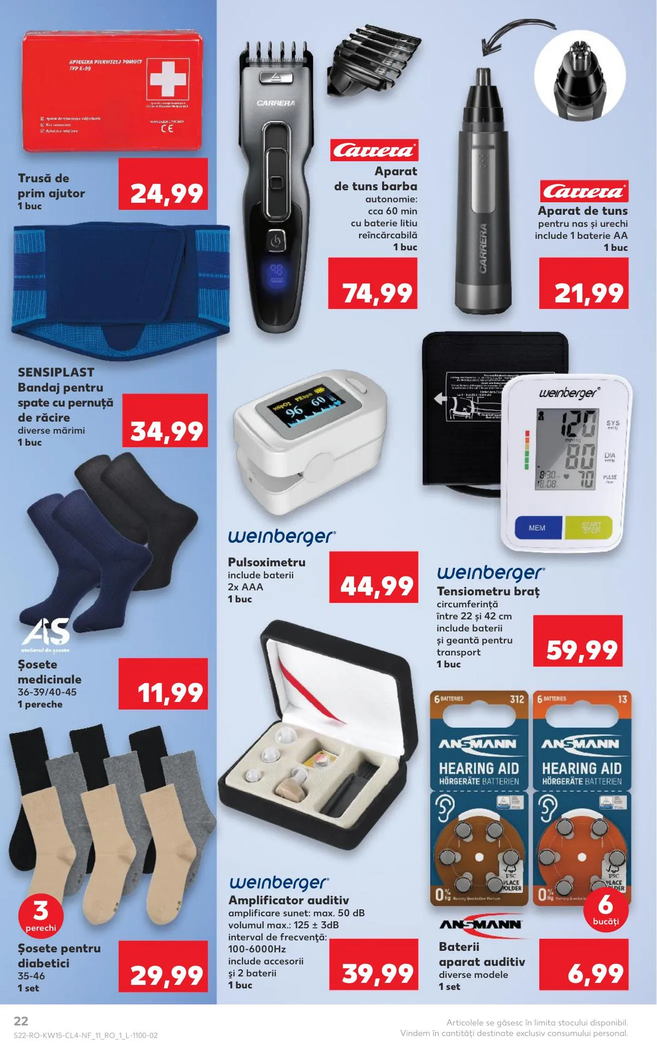 Kaufland akciós újság Románia SilverCrest 04.08–04.14 – 22. oldal