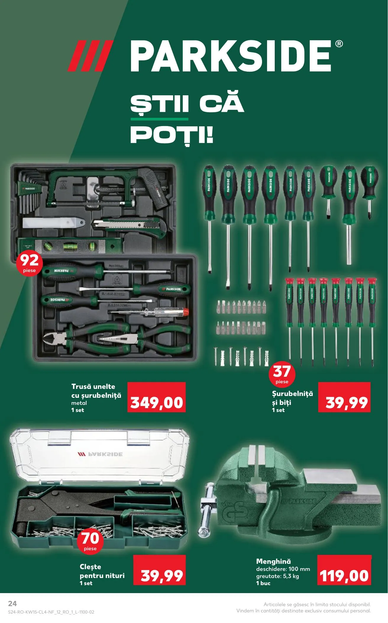 Kaufland akciós újság Románia SilverCrest 04.08–04.14 – 24. oldal