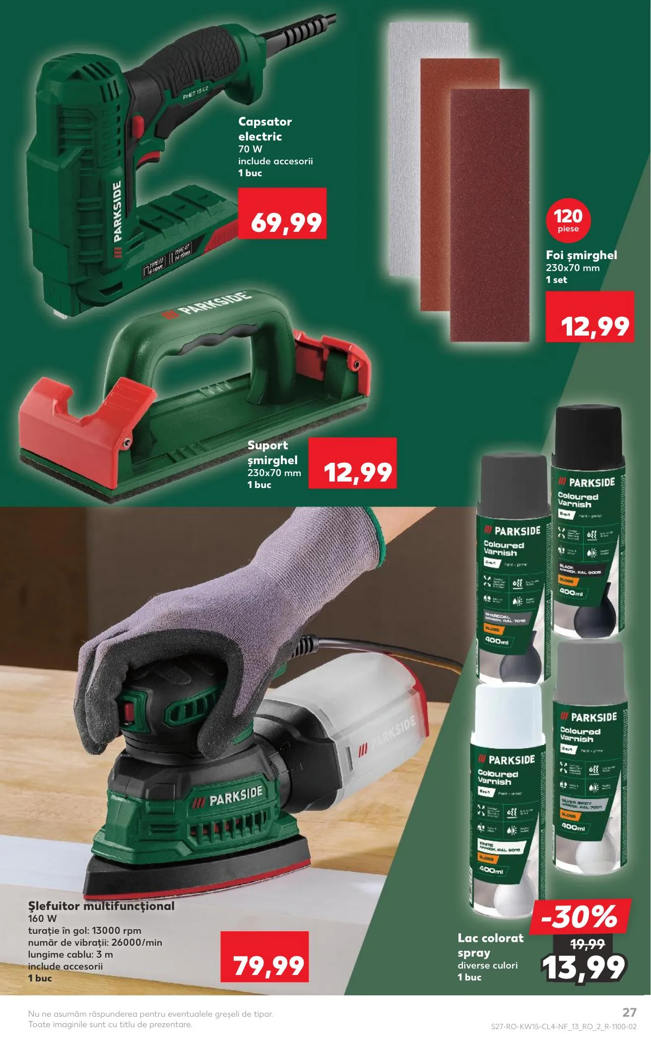 Kaufland akciós újság Románia SilverCrest 04.08–04.14 – 27. oldal